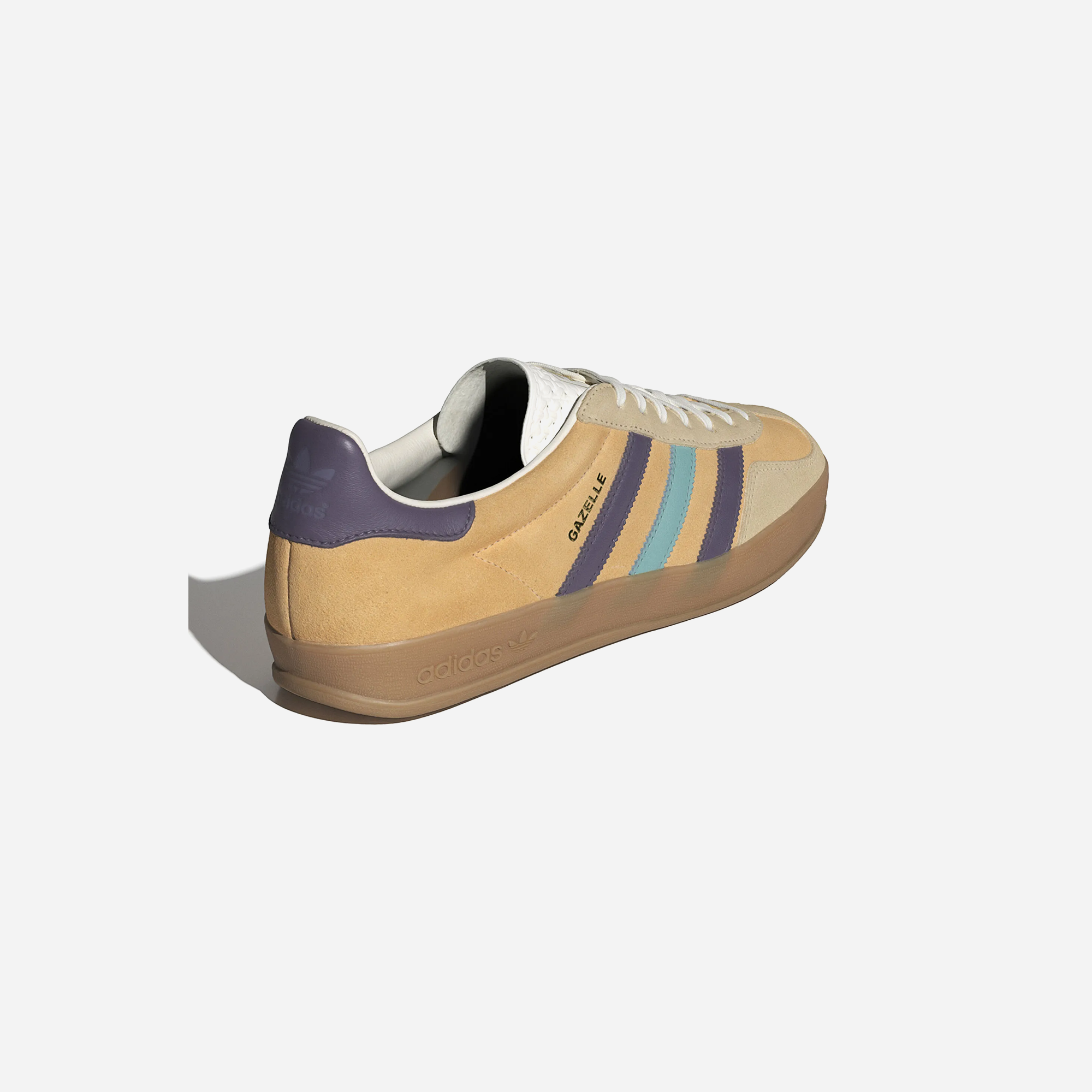 Adidas Gazelle Indoor Glow Orange Shadow Violet - view 2