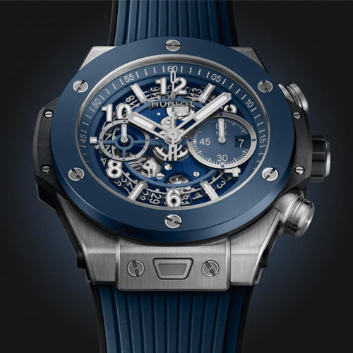 Hublot Big Bang Mat Blue Skeleton Dial Men 44mm 421.NL.5170.RX - view 2