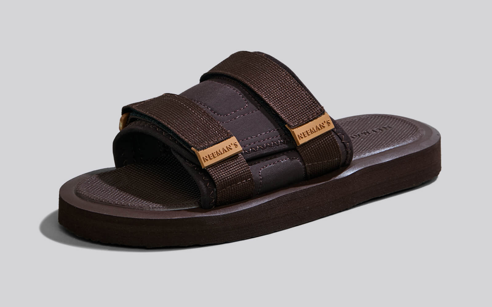 Neeman's Breezy Fluff Sandals : Brown - view 6