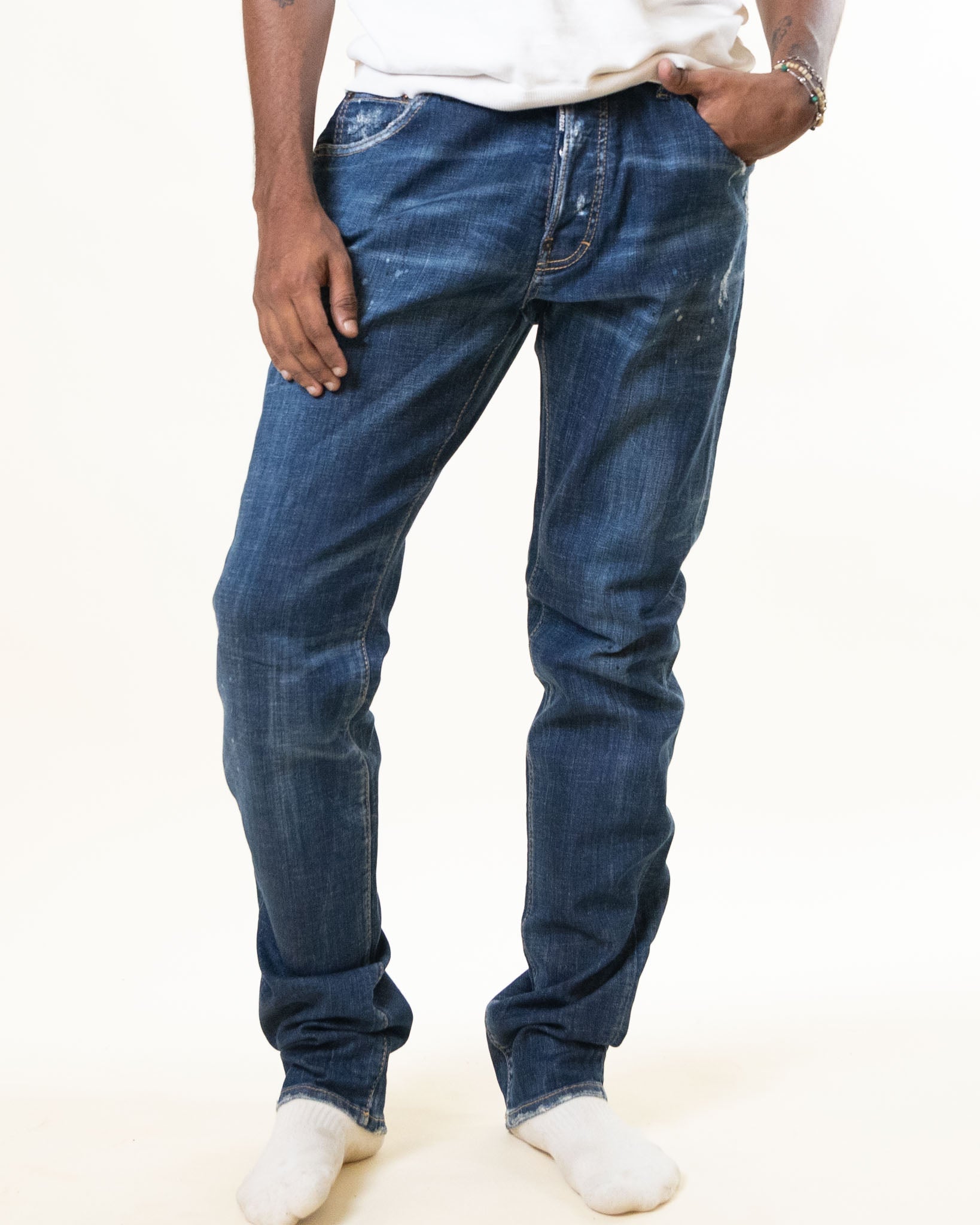 DSQUARED2 Dsquared Distressed Denim