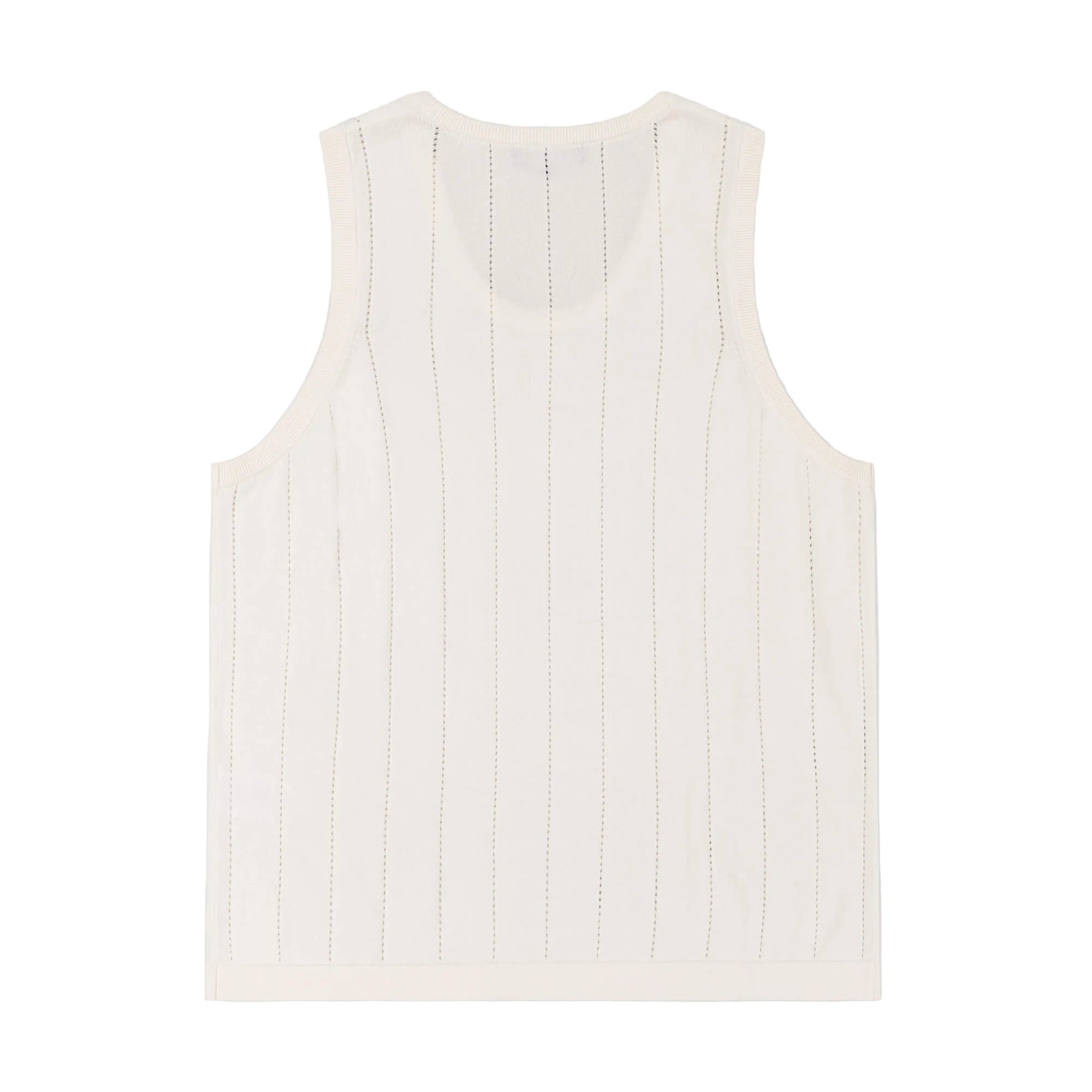 Alma De Ace Peta Knitted Cream Vest - view 2