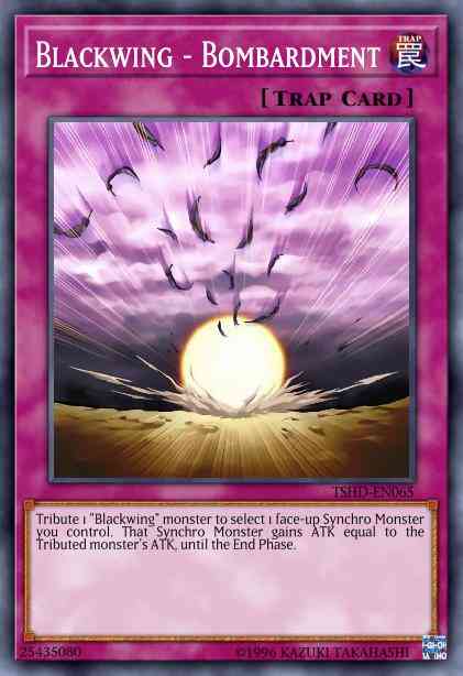 Yu-Gi-Oh! Blackwing - Bombardment - TSHD-EN065 - Common - 1st Edition