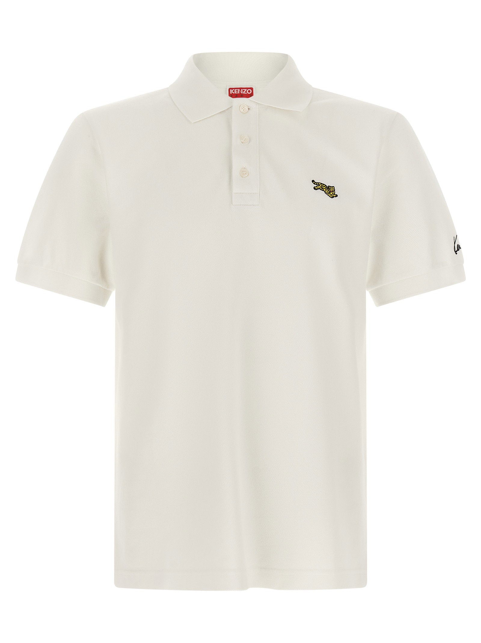 Kenzo Happy Tiger Polo Shirt – 100% cotton