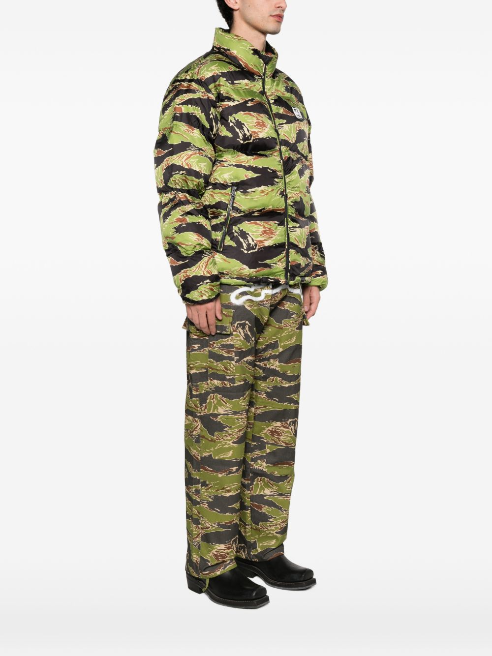 Icecream Camou down jacket – POLYESTER 100% - view 2
