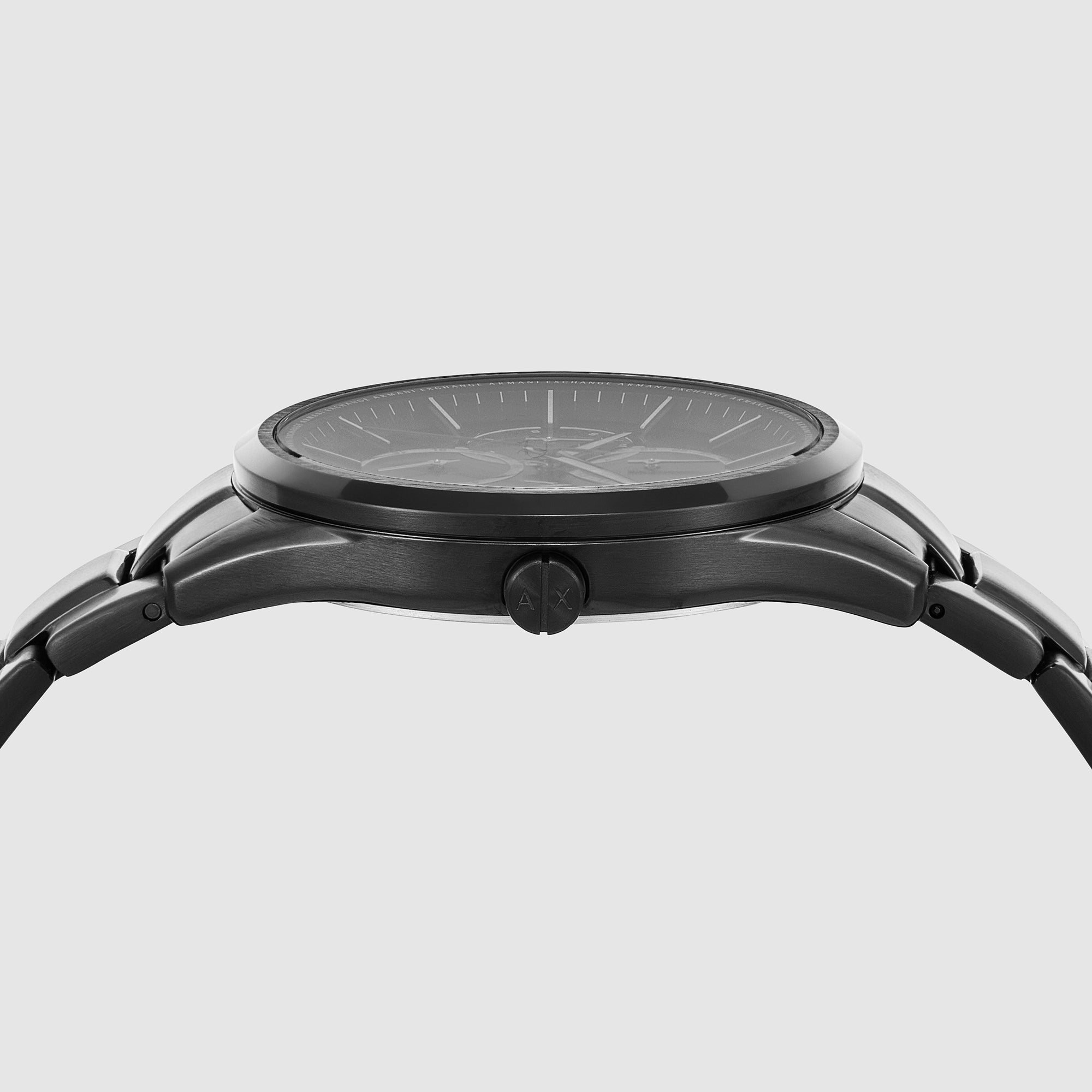 Armani Exchange Dante Men Quartz Black Dial Chronograph Stainless Steel Watch AX7154SET - view 2