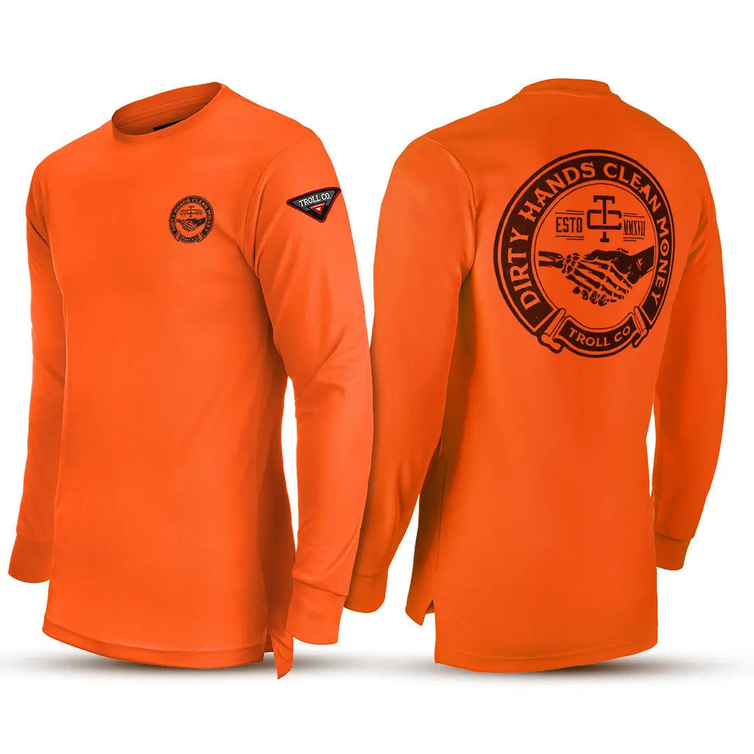 Radial Haggler Long Sleeve – Bright Orange