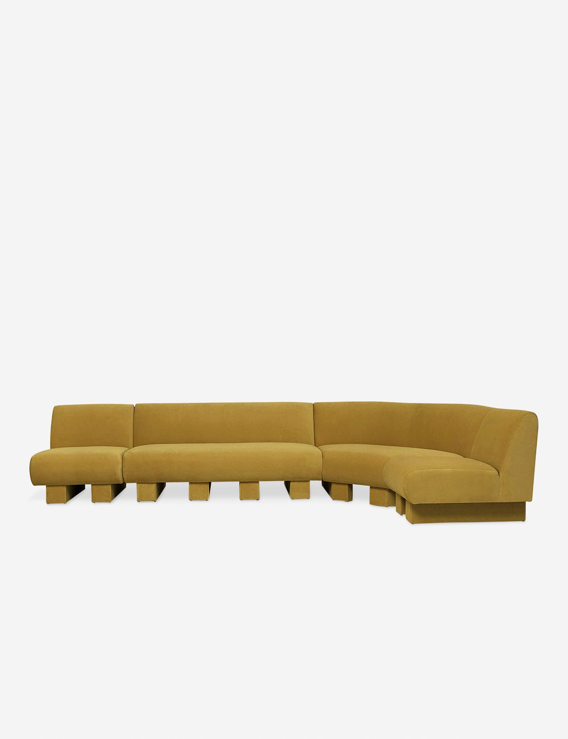 Lulu and Georgia Lena Modular Sectional Sofa by Sarah Sherman Samuel