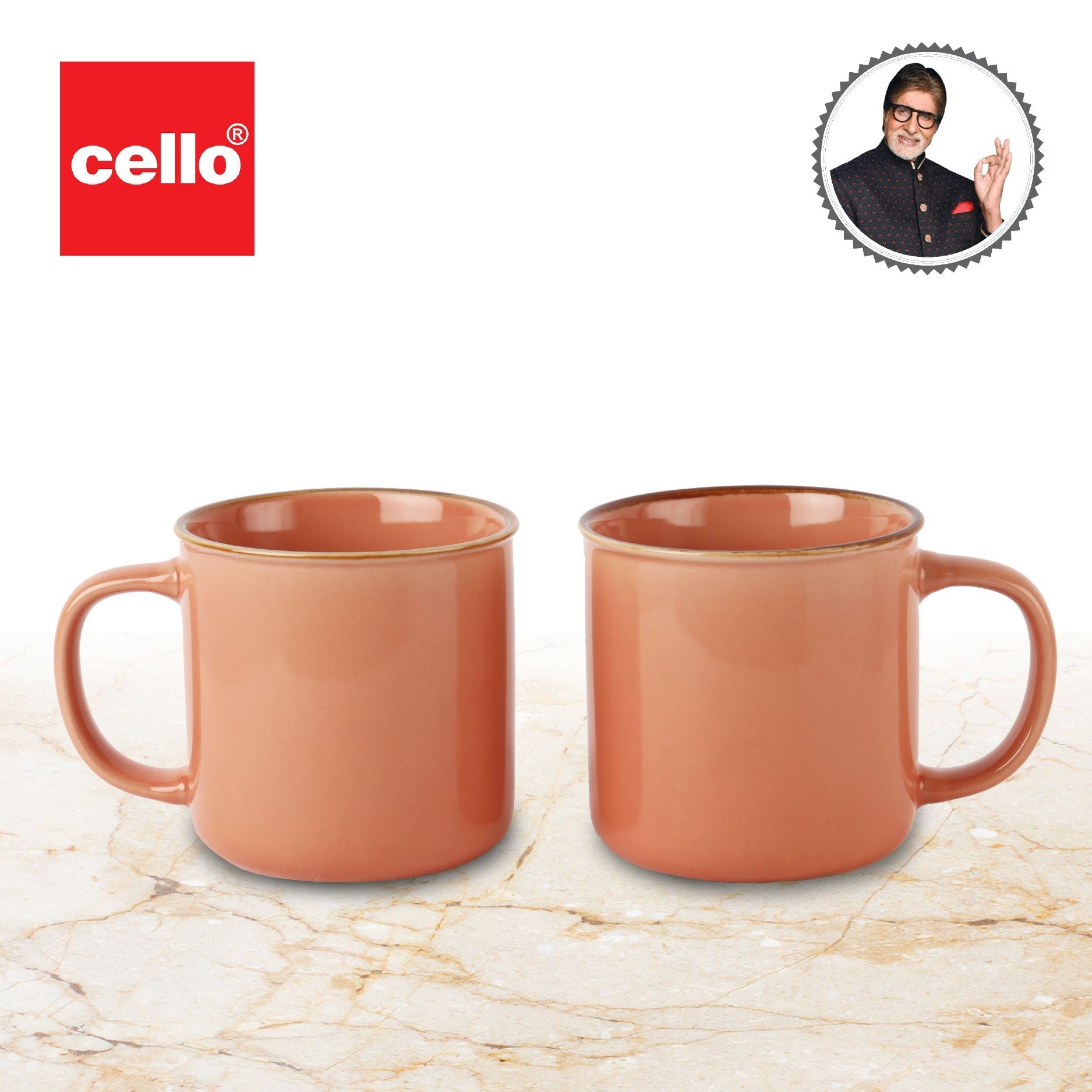 Cello Military 2 Pieces Ceramic Mug - view 6