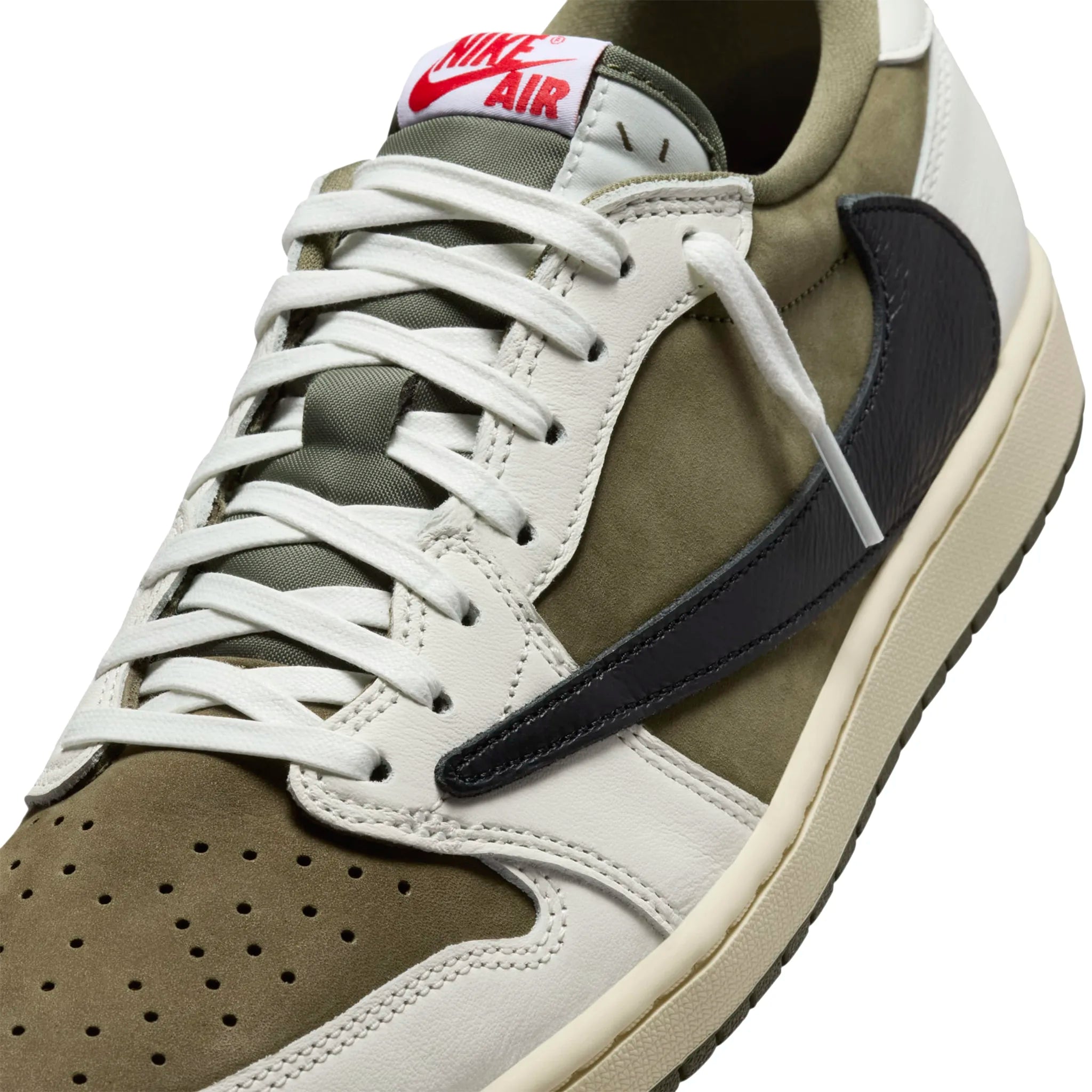 Travis Scott x Air Jordan 1 Low OG Medium Olive - view 7