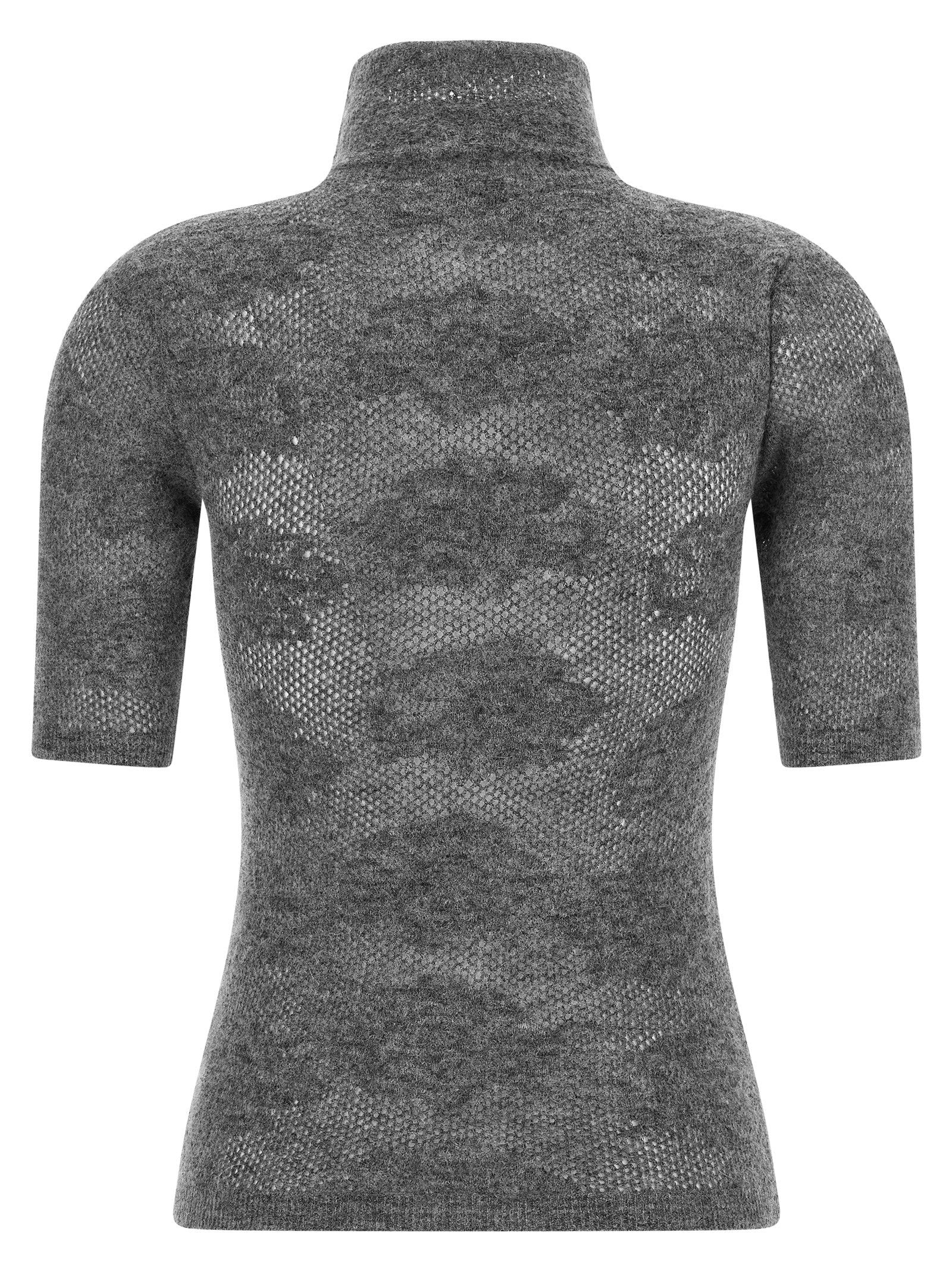 Brunello Cucinelli Turtle-neck Sweater – 46% silk, 38% wp, 16% wo - view 2