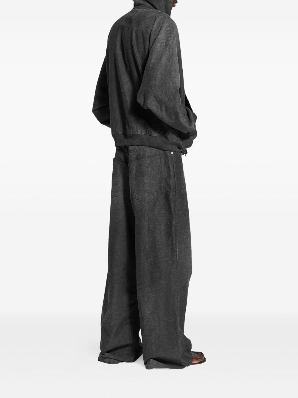 Balenciaga Comfortable fit Baggy Trompe L'oeil jeans - view 2