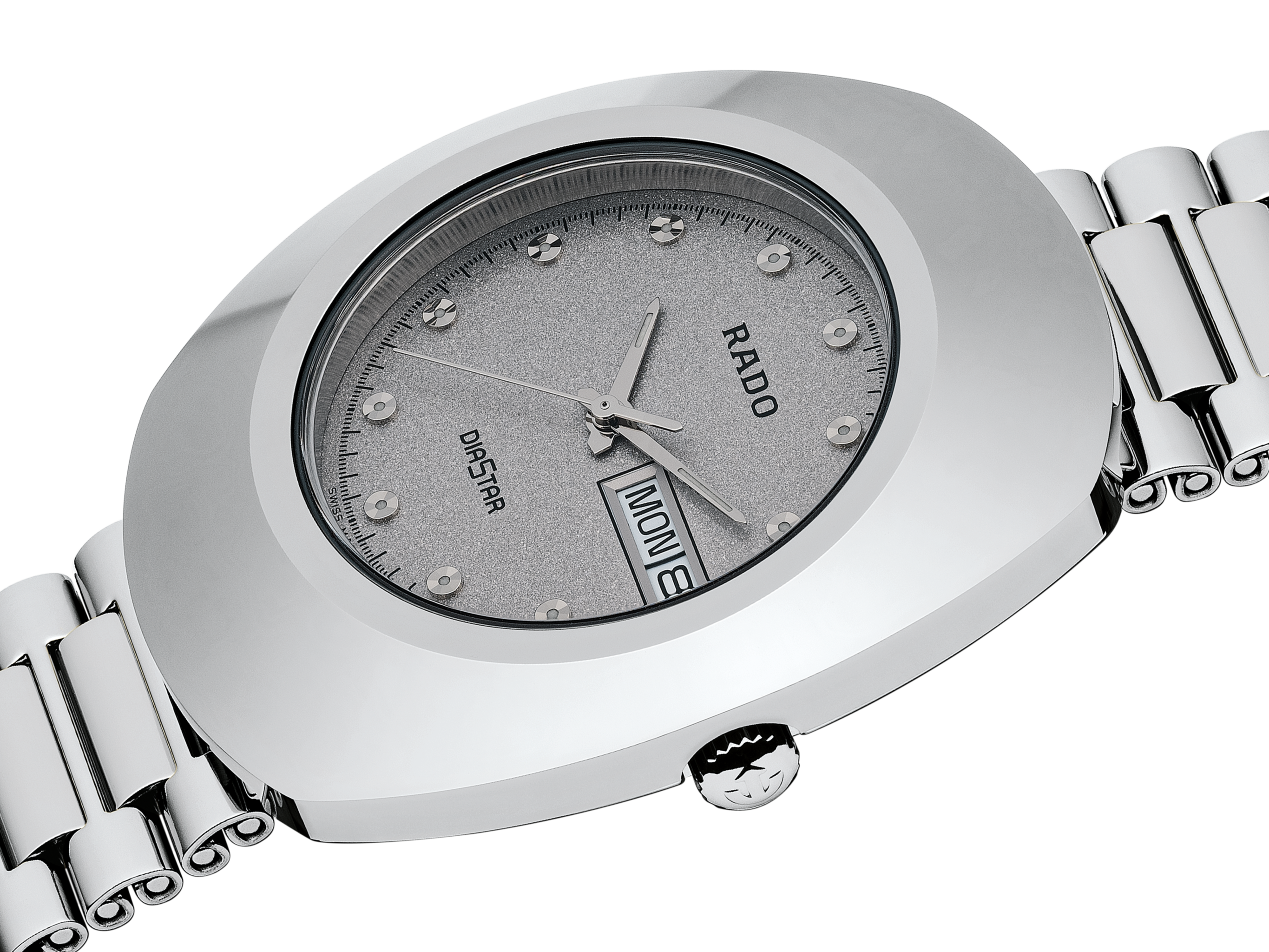Rado Diastar Original Silver Dial Men 35.1mm