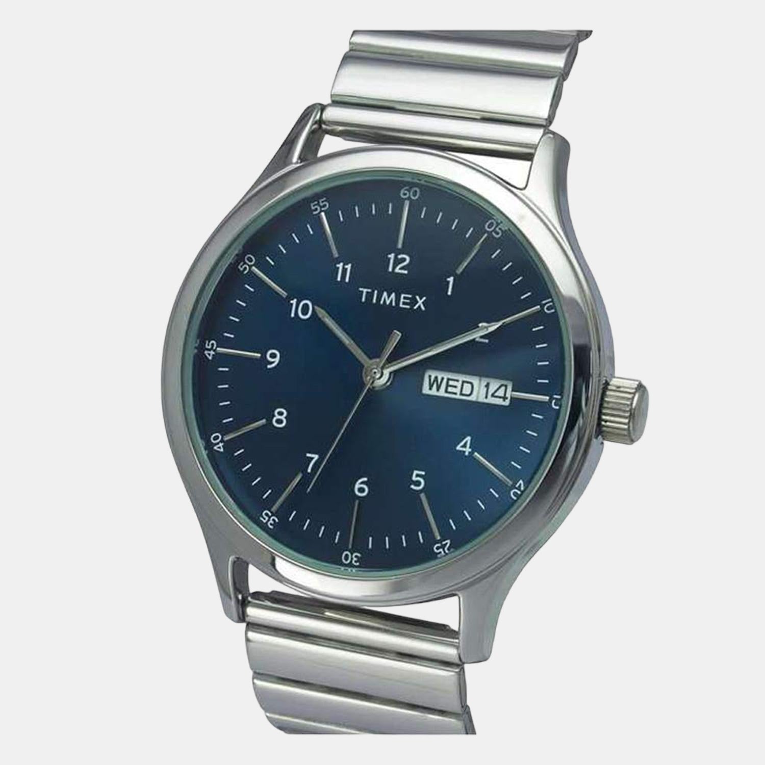 Timex Fashion Men Quartz Blue Dial Analog Stainless Steel Watch TWEG19704 - view 3