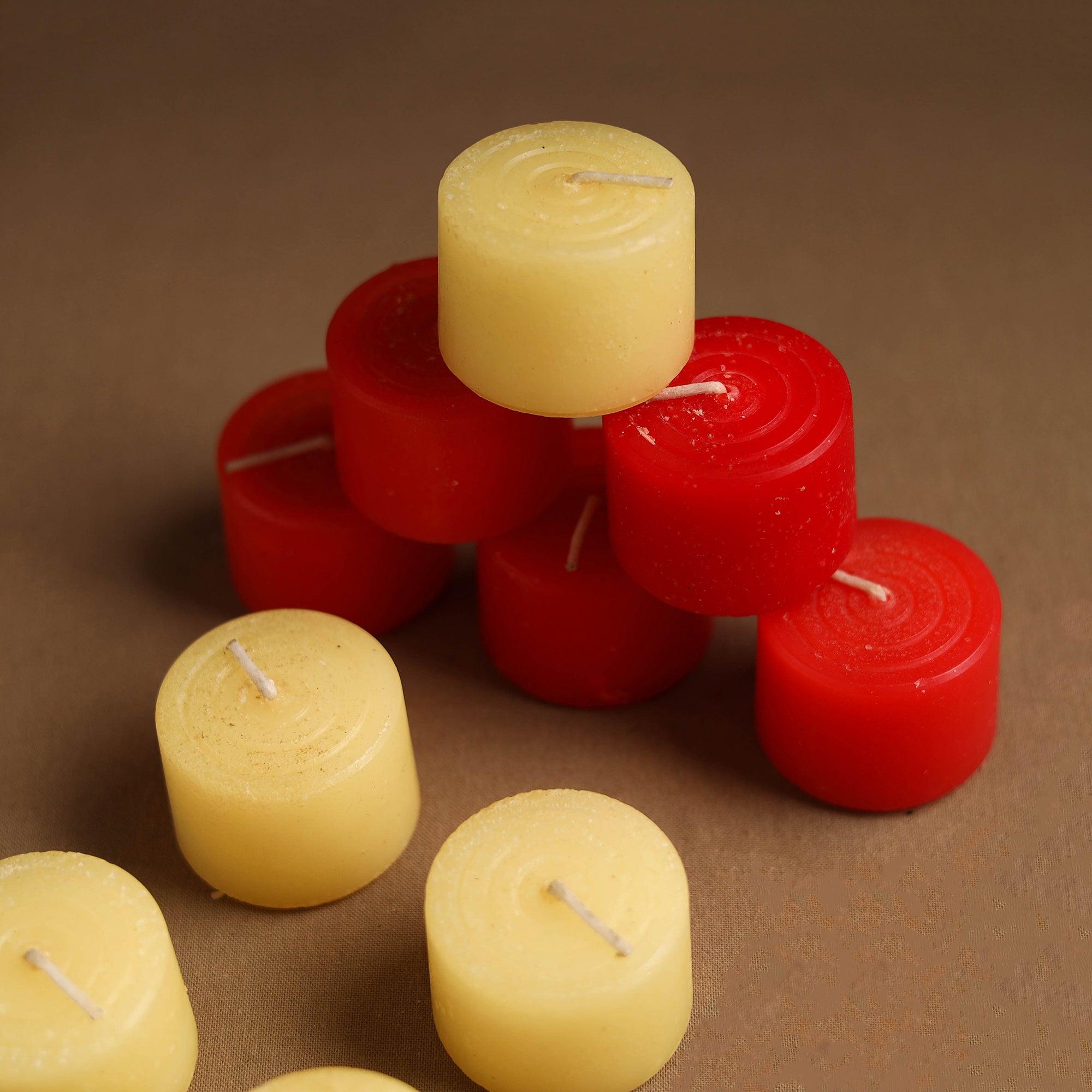 KHUSHBASH - HAPPY LOOM OF EAST Aromatic Pillar Candles (Set of 10) - view 6