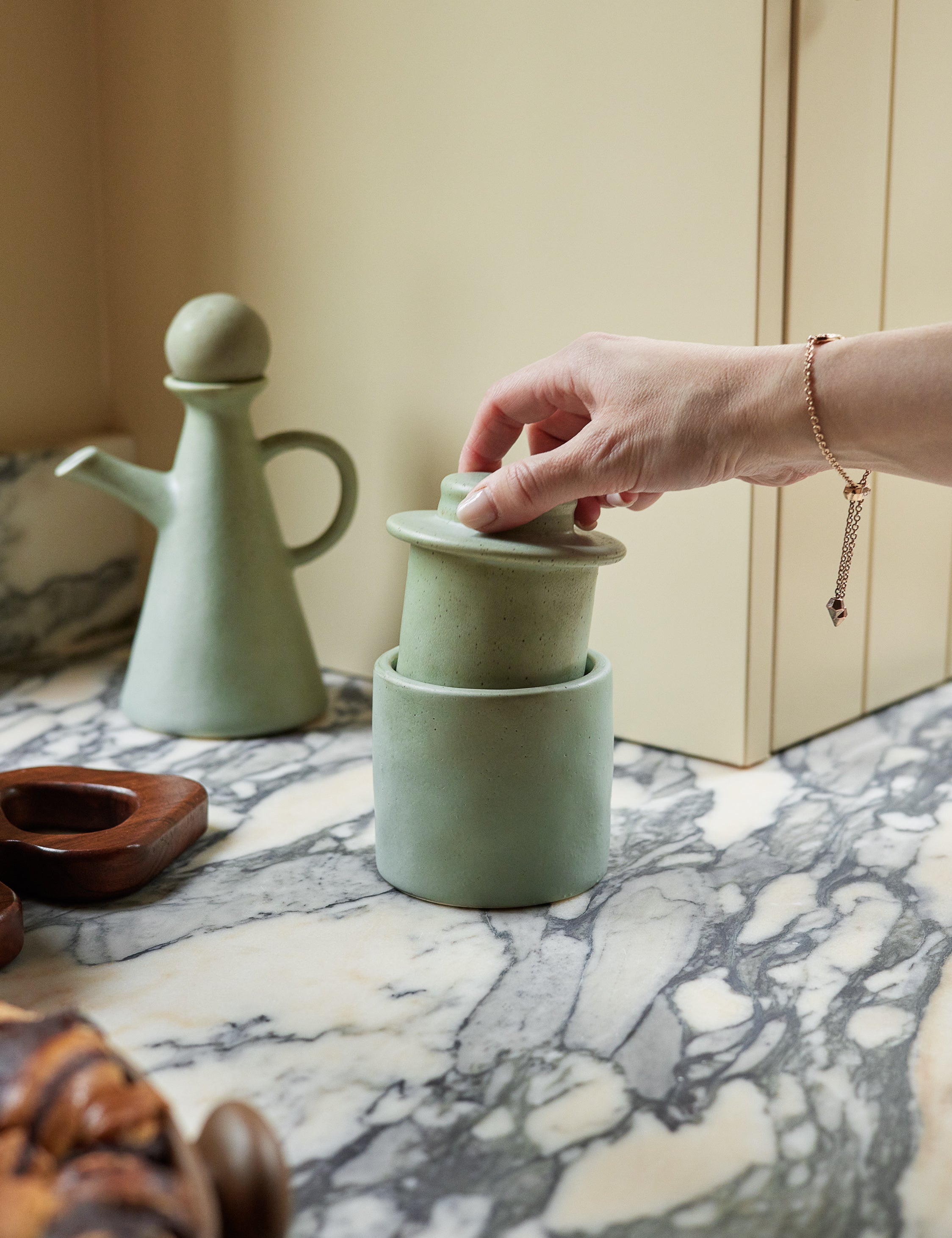 Lulu and Georgia Julep Butter Keeper by Sarah Sherman Samuel - view 2
