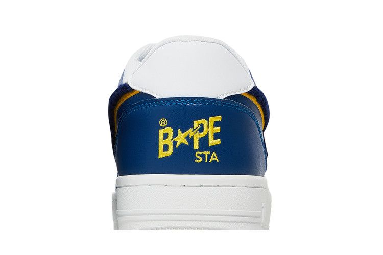 A Bathing Ape Bape Sta Low Patched Navy - view 7