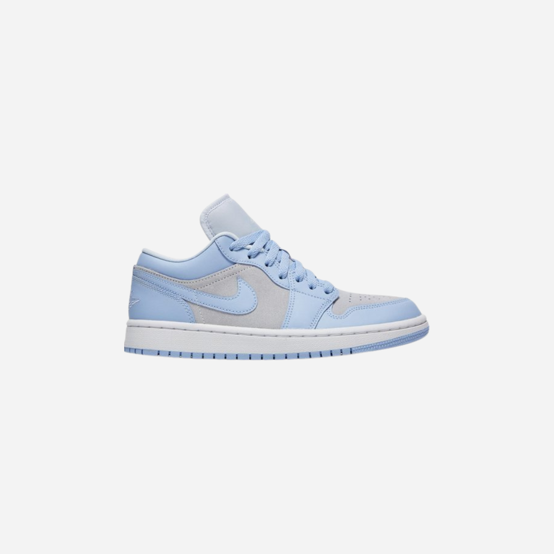 Nike Air Jordan 1 Low Football Grey Aluminium WMNS