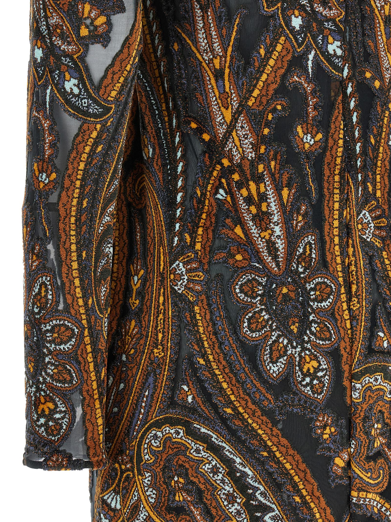 Etro Jacquard Chenille Dress - view 4