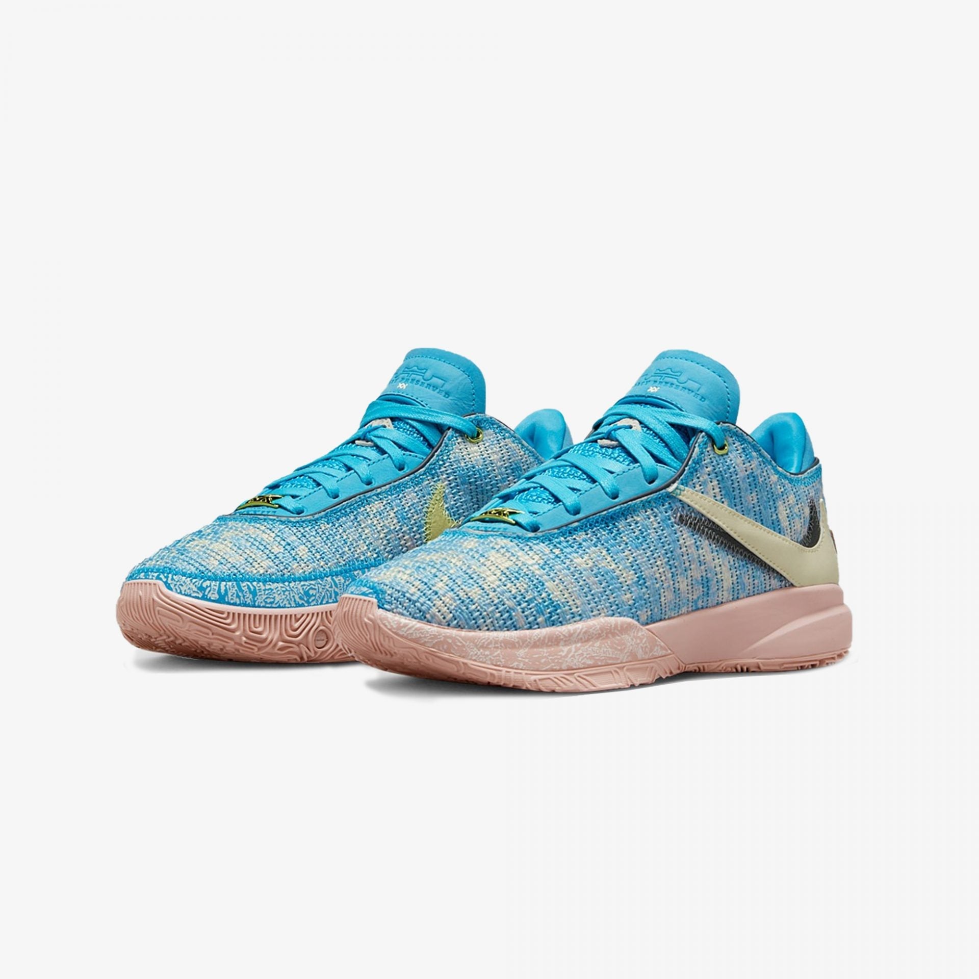 Nike | LEBORN XX ASW EP { BLUE LIGHTNING/COCONUT MILK
