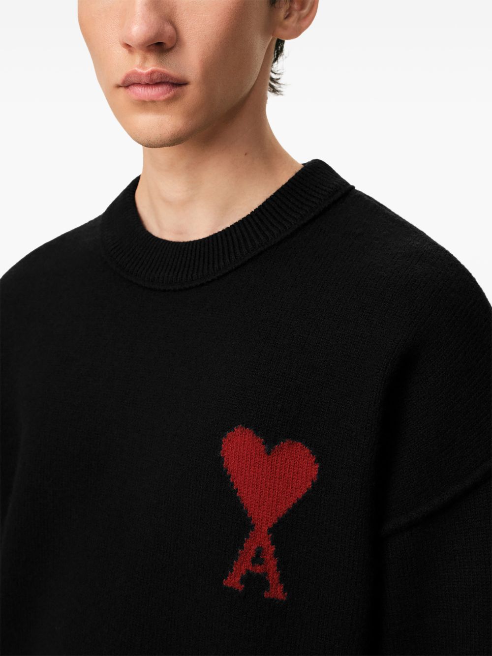 Ami Paris Sweater – 100% Wool - view 7