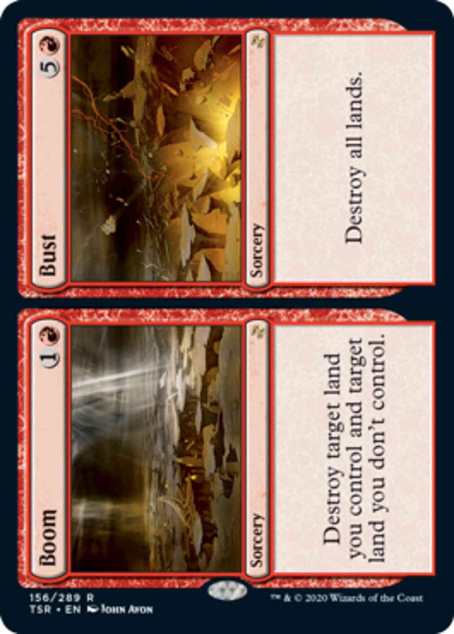 Boom bust 156 – Magic Boom // Bust [156] [Time Spiral Remastered] [Non-Foil]