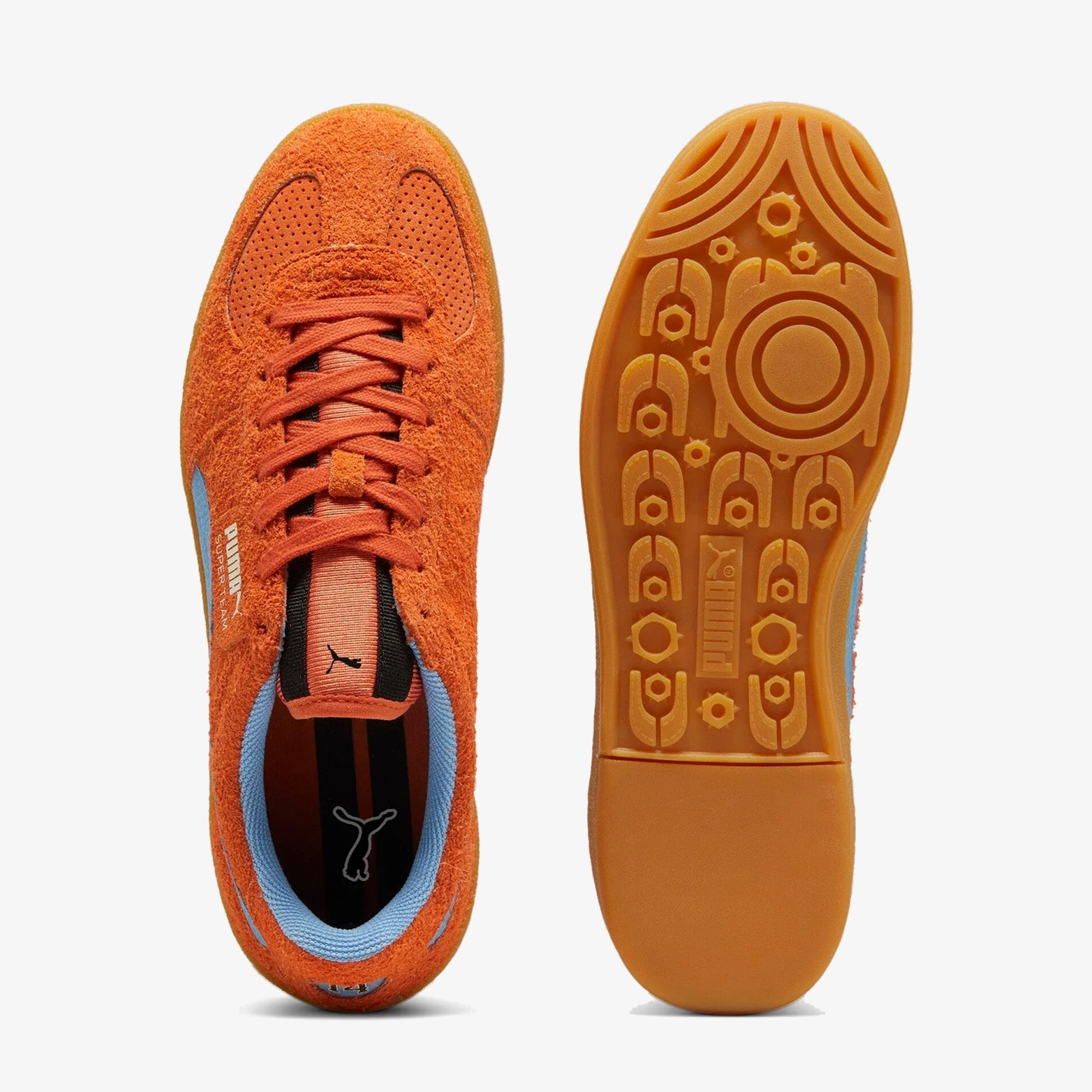 Puma | Super Team No 14 { Flame Flicker/team Light Blue - view 5