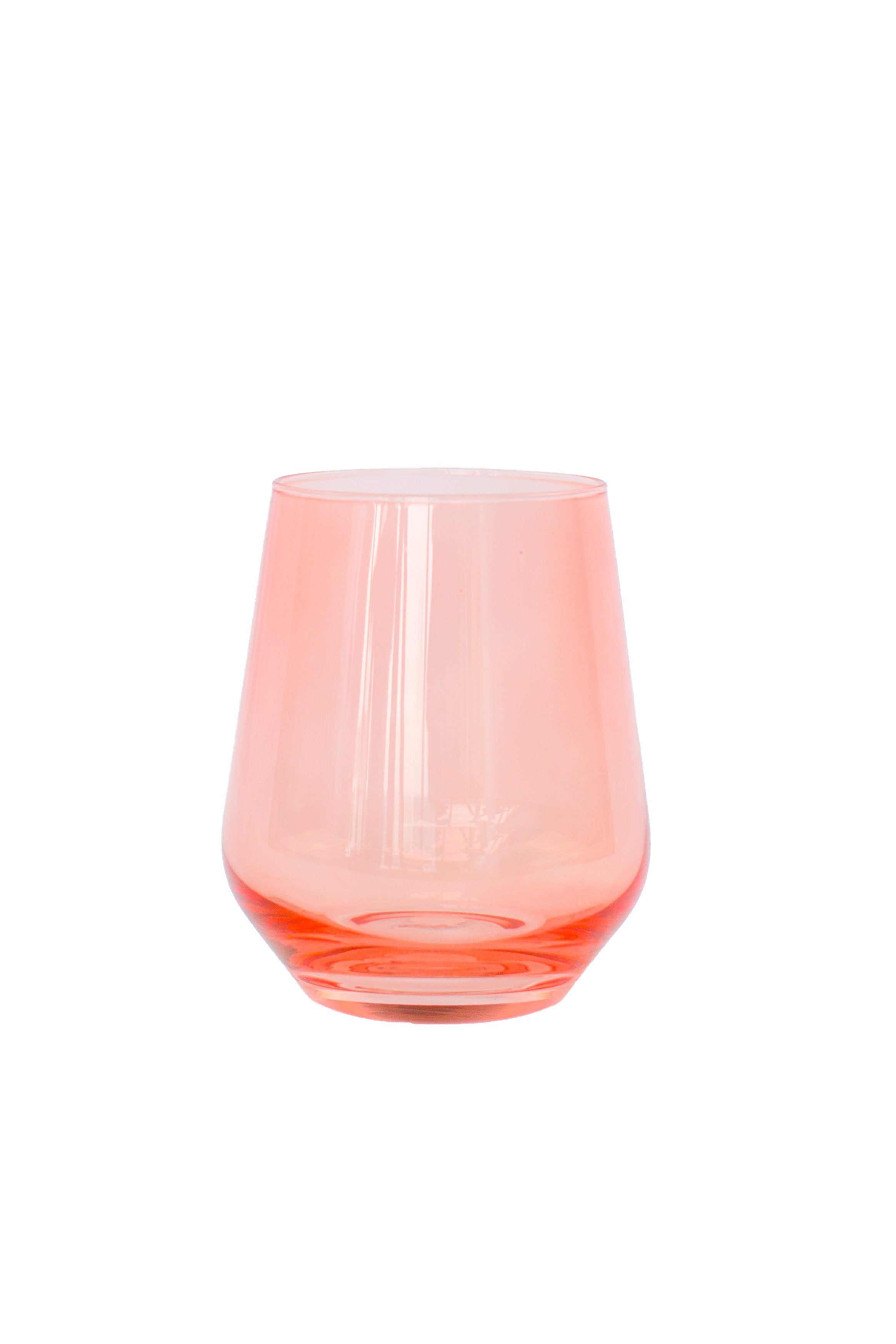 Estelle Colored Glass Estelle Colored Wine Stemless - Set of 6 {Custom Set} - view 17