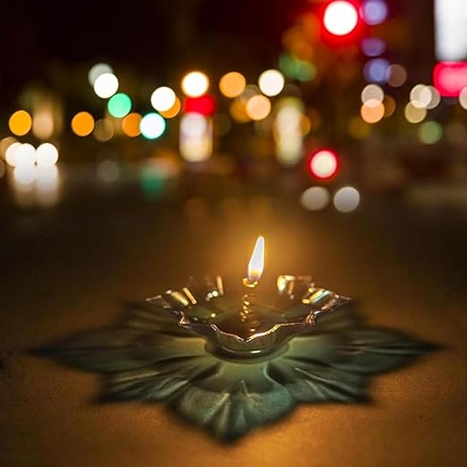 Fab Alchemy 3D Reflection Diya (Set of 12) - view 2