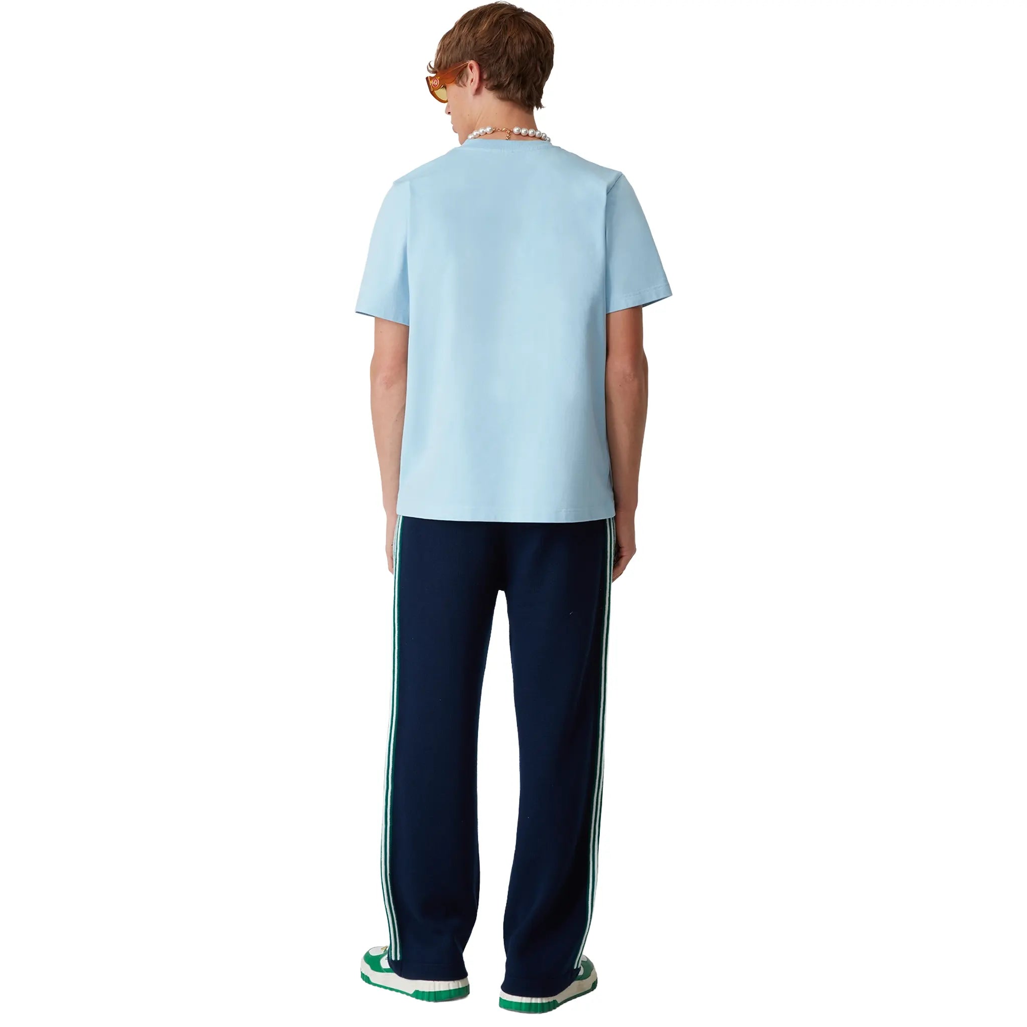 Casablanca Metaphysical Tennis Icon Blue T-Shirt - view 2