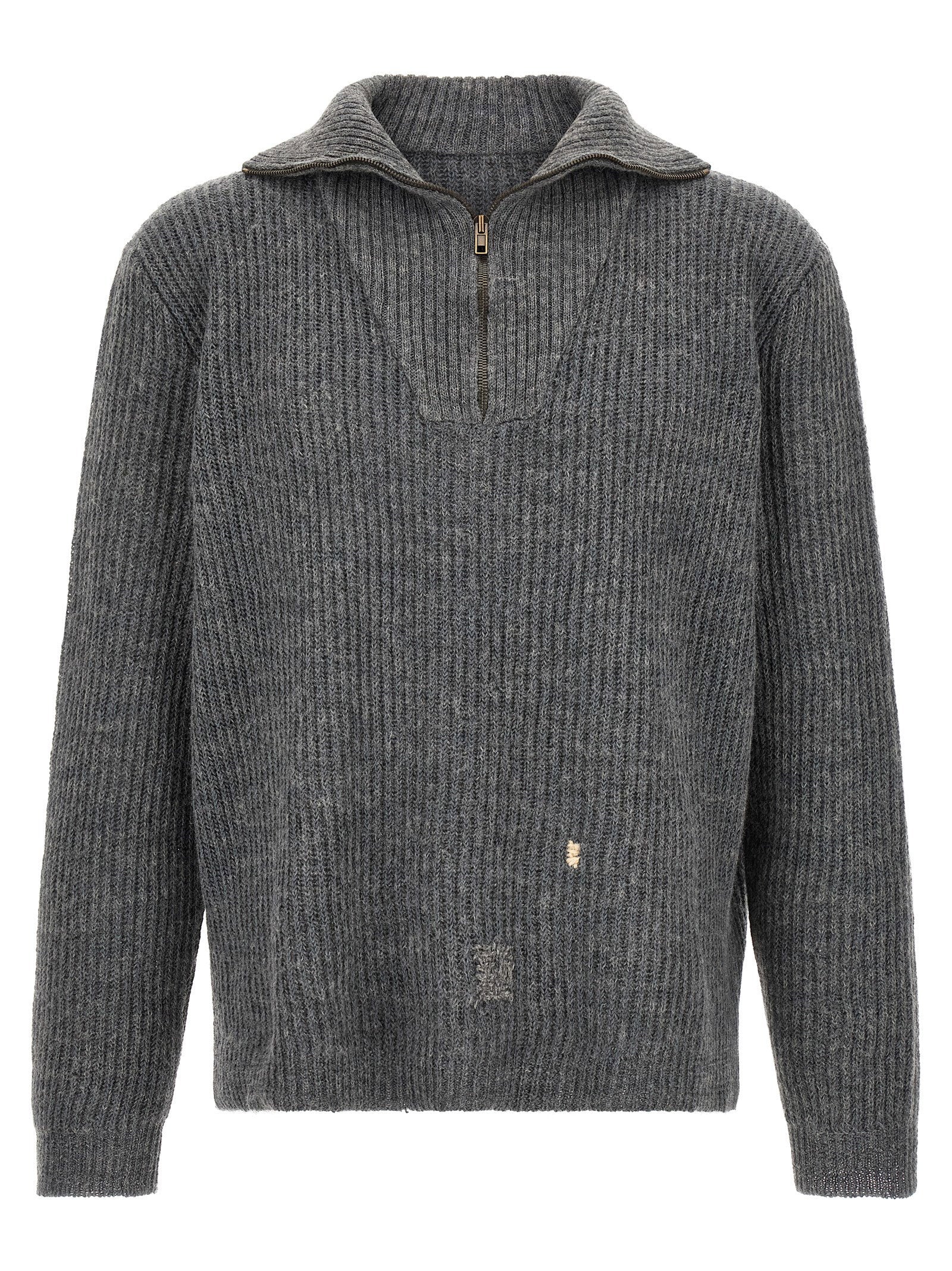 Maison Margiela Mending Sweater – 67% linen, 33% wool