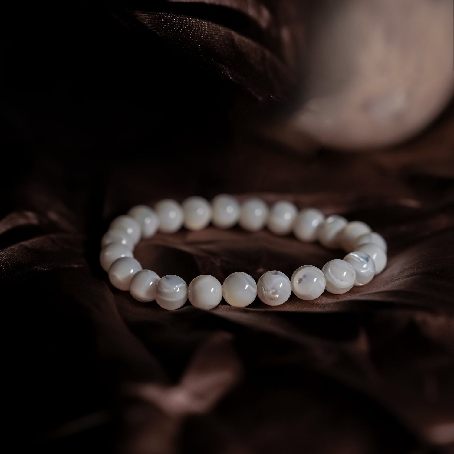 Gemsmantra Premium Plus Bracelet - Mother of Pearl - view 2