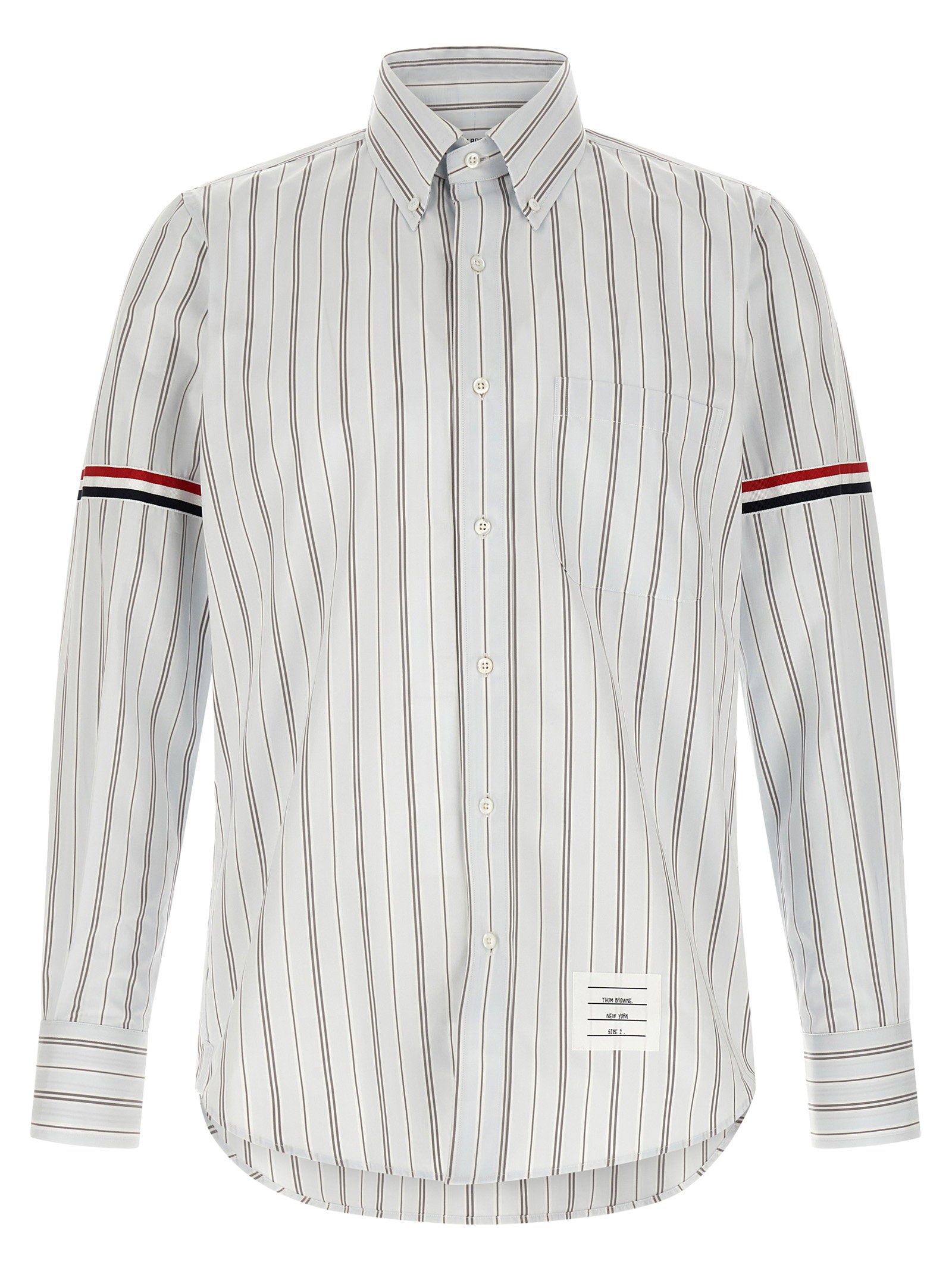 Thom Browne Rwb Headband Shirt – 100% cotton