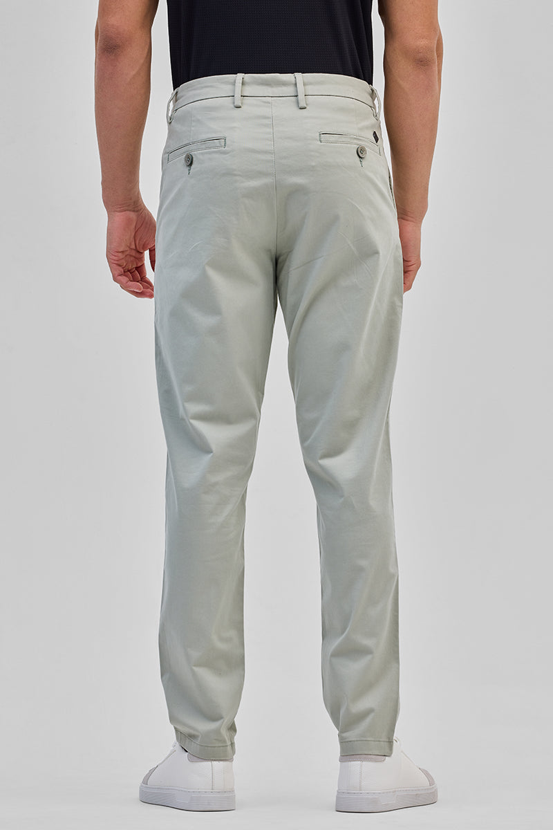 SNITCH Grey Slim Fit Trousers - view 7