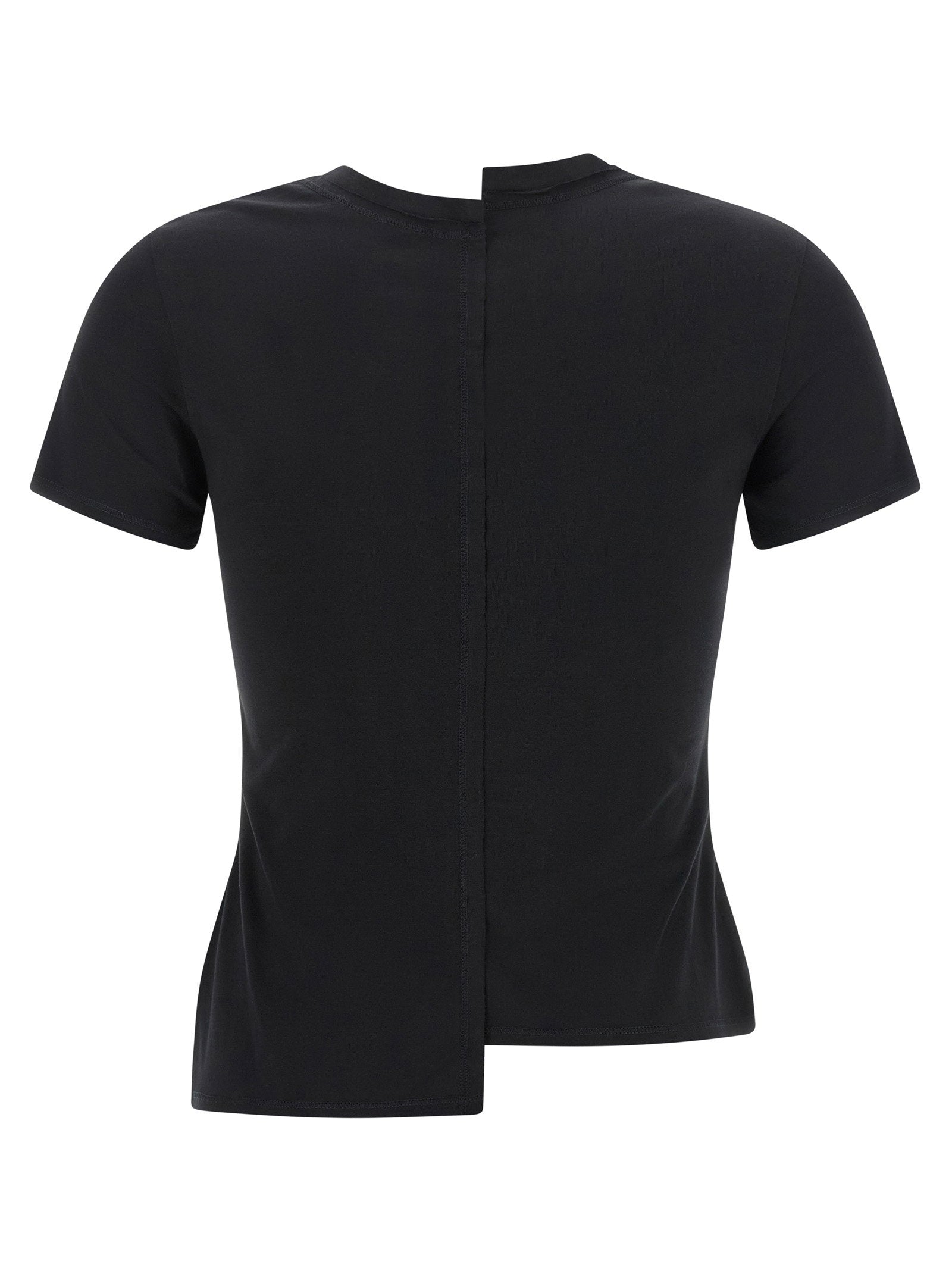 Y-3 Asymmetric T-shirt – 100% cotton - view 2