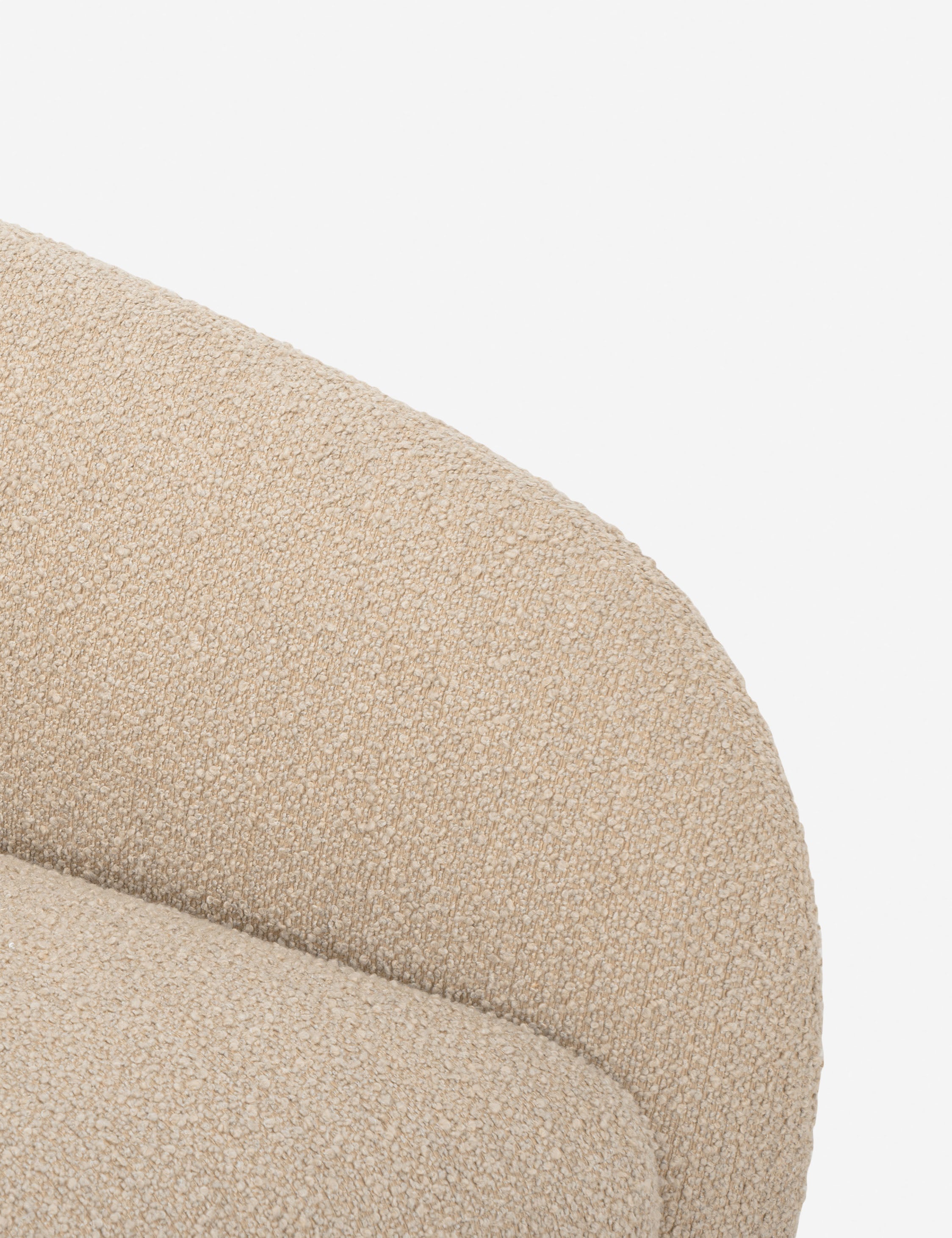 Lulu and Georgia Orza Sectional Sofa – Taupe Boucle - view 7