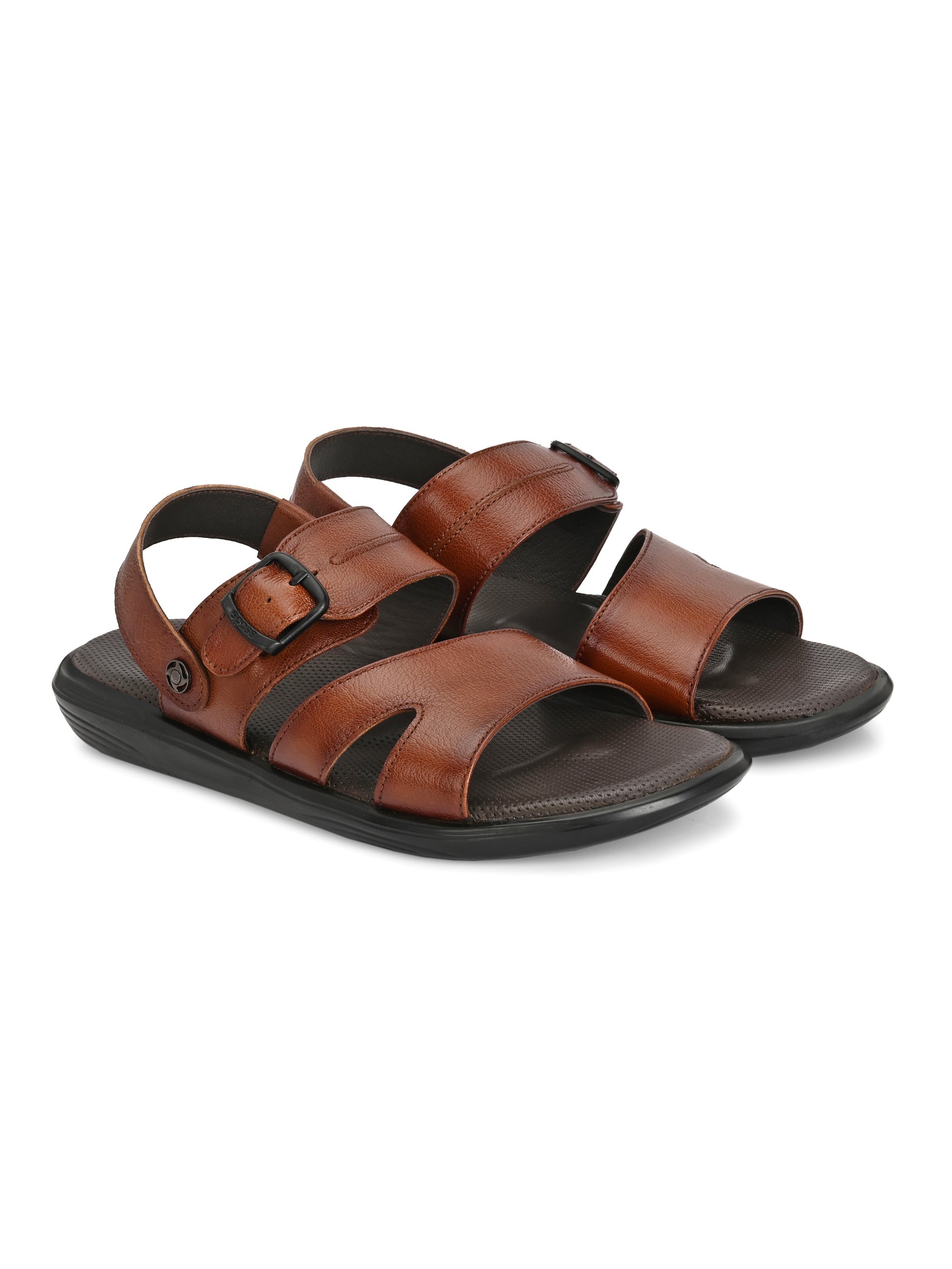 Egoss Shoes Egoss Leather Sandals For Men - view 5