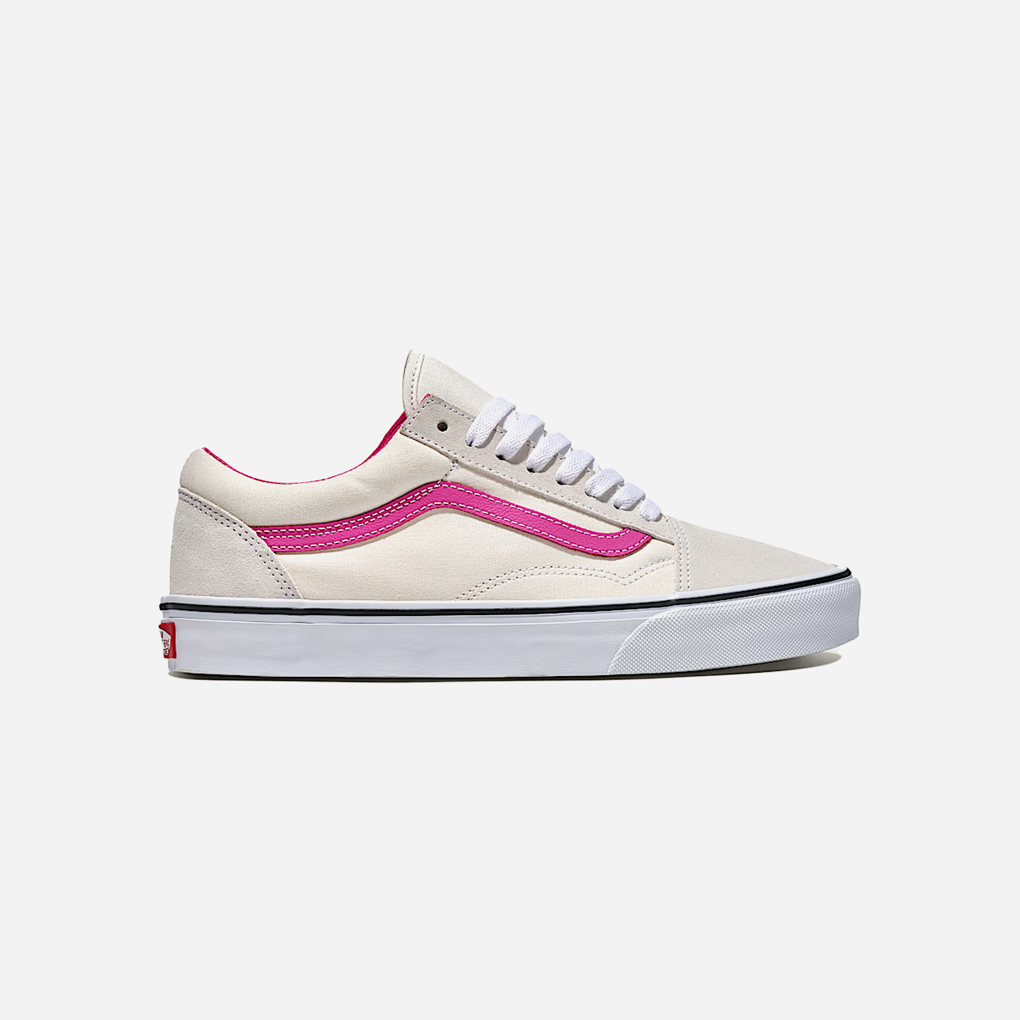 Vans Old Skool Shoe Cream Beige / Pink