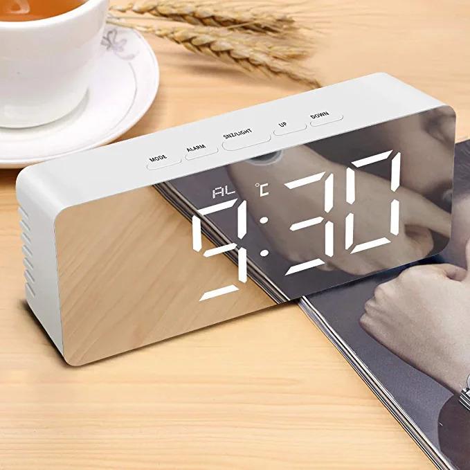 Roposo Clout Digital Smart Mirror Alarm Clock