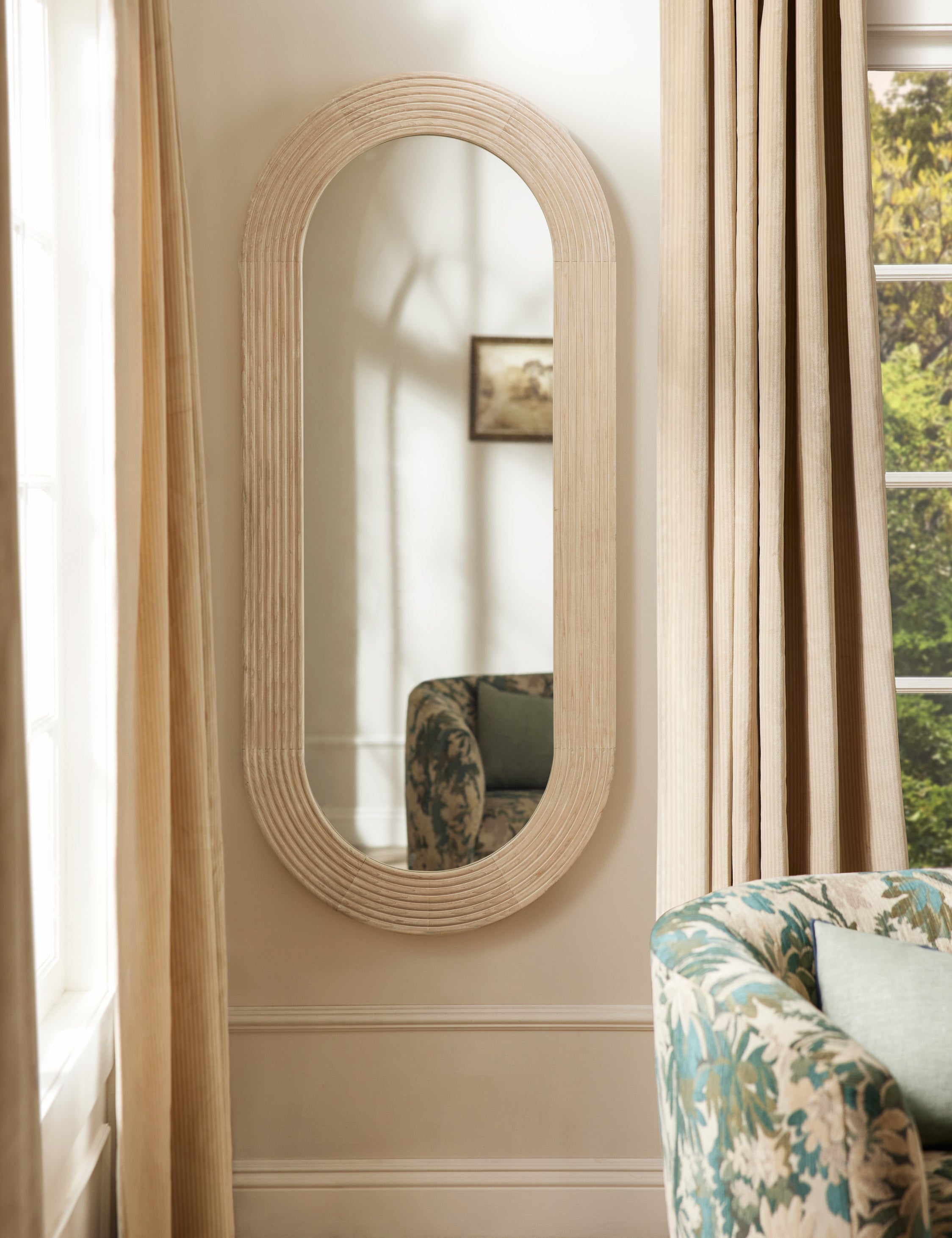 Lulu and Georgia Mead Full Length Mirror – Light Natural - view 2