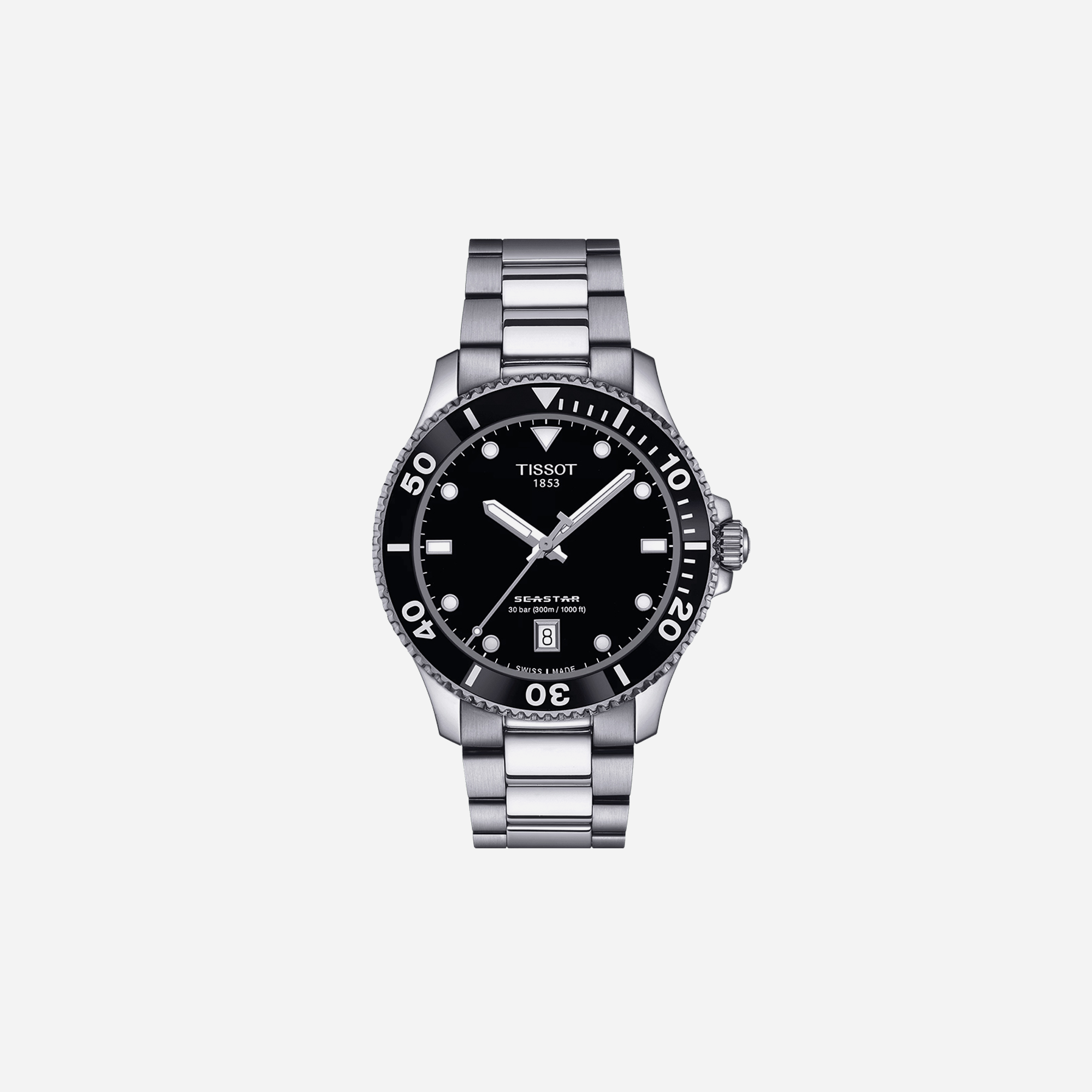 Tissot Seastar 1000 Quartz Black Dial 40mm – Multi