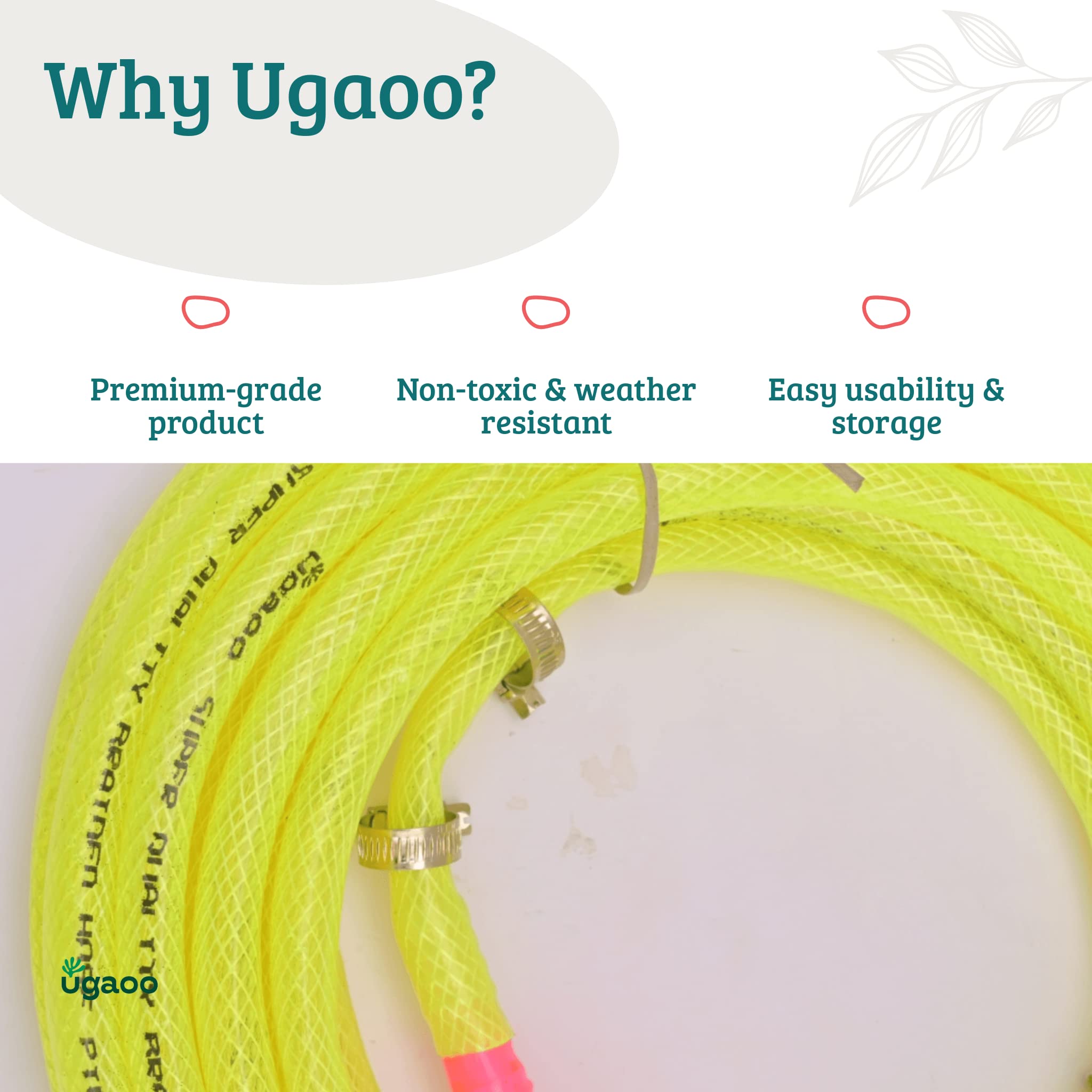 Ugaoo PVC Unbreakable Hose Pipe For Garden - view 2