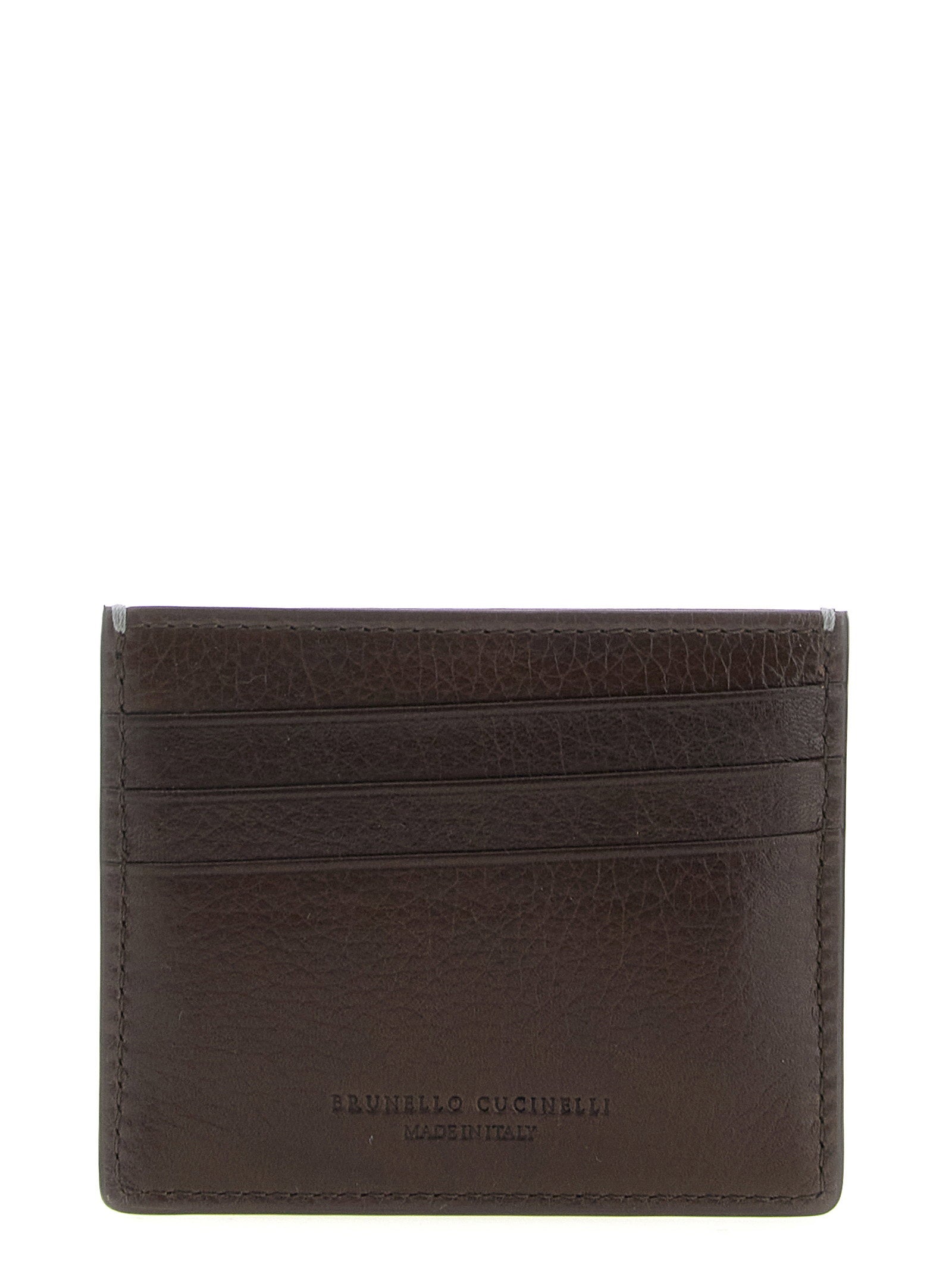 Brunello Cucinelli Leather Cardholder - view 2