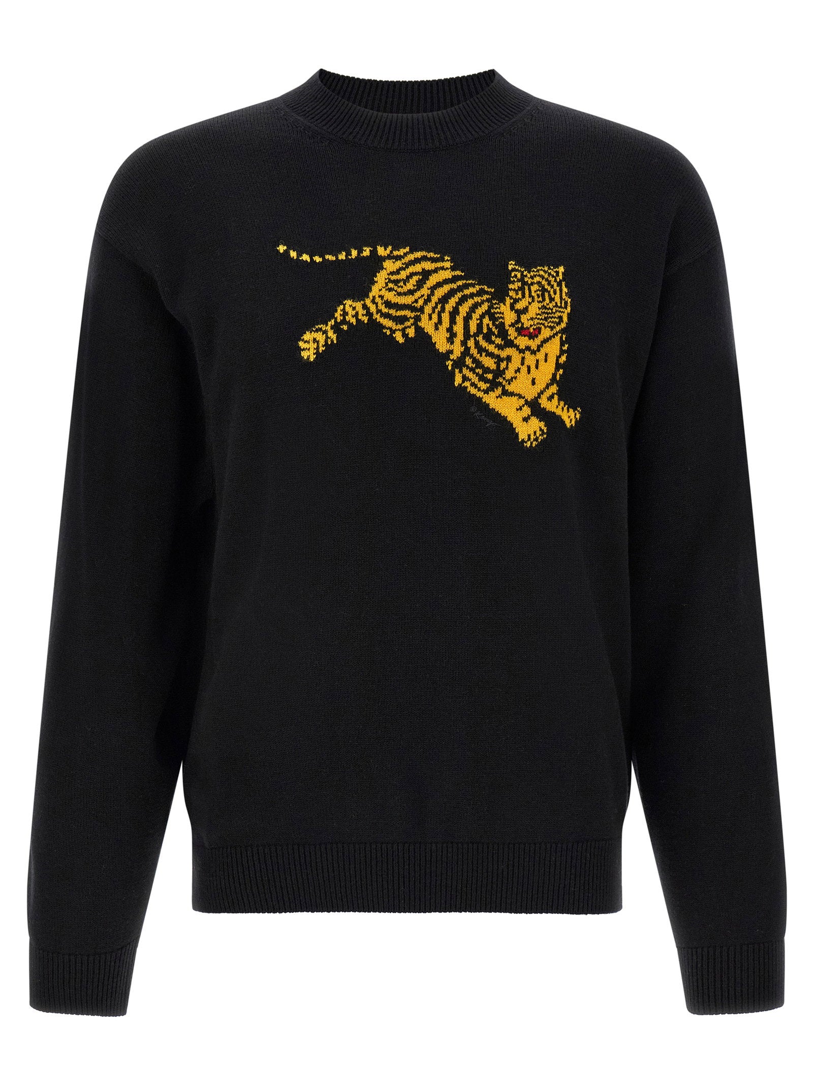 Kenzo Jumping Tiger Intarsia Sweater – 100% cotton