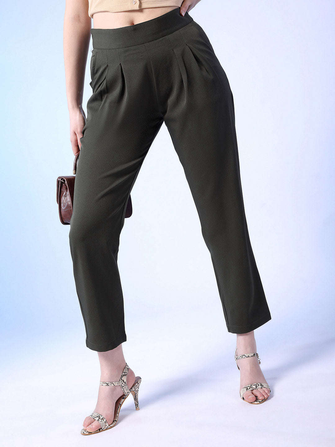 Freehand By The Indian Garage Co Women Solid Trouser