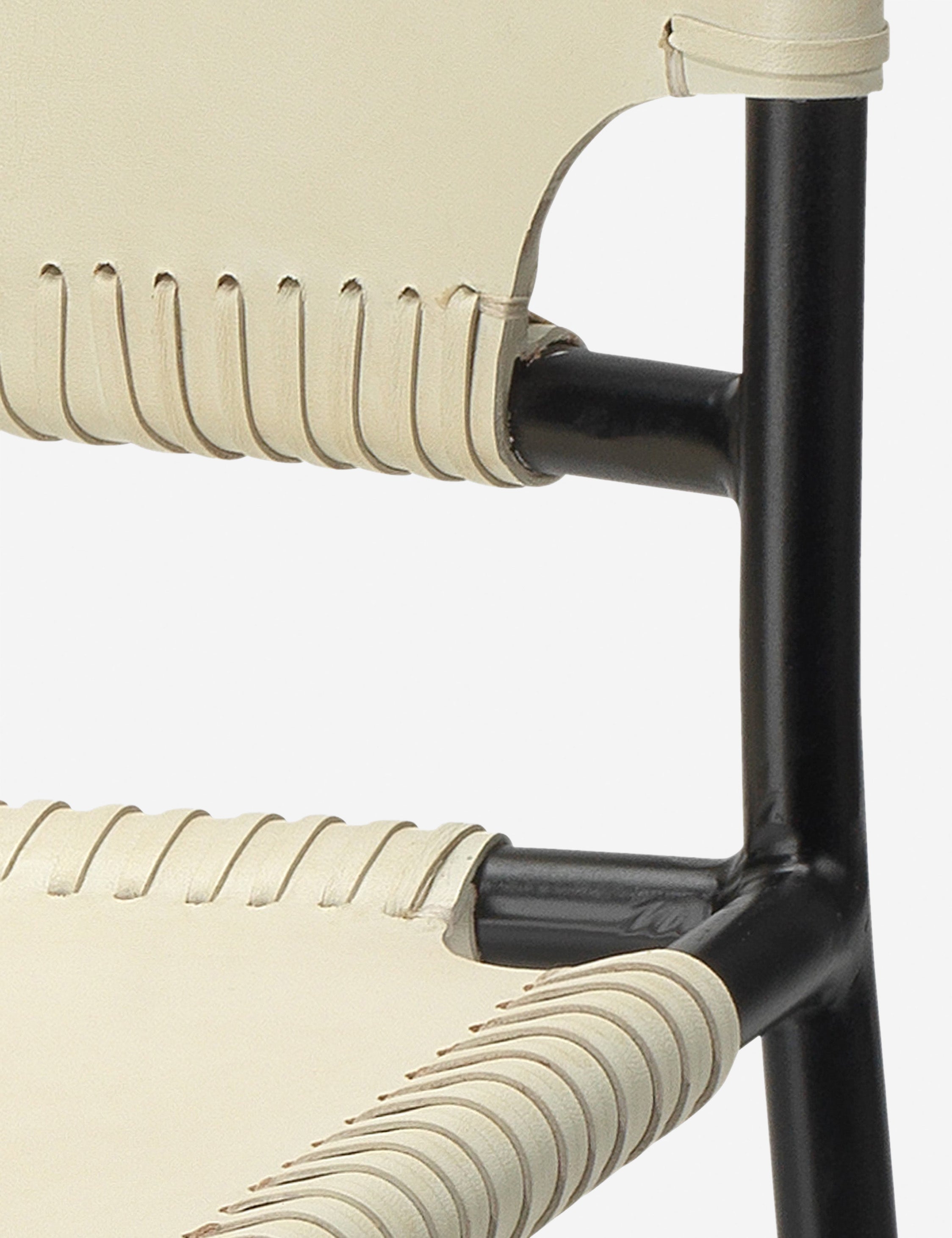 Lulu and Georgia Inagra Leather Dining Chair - view 4