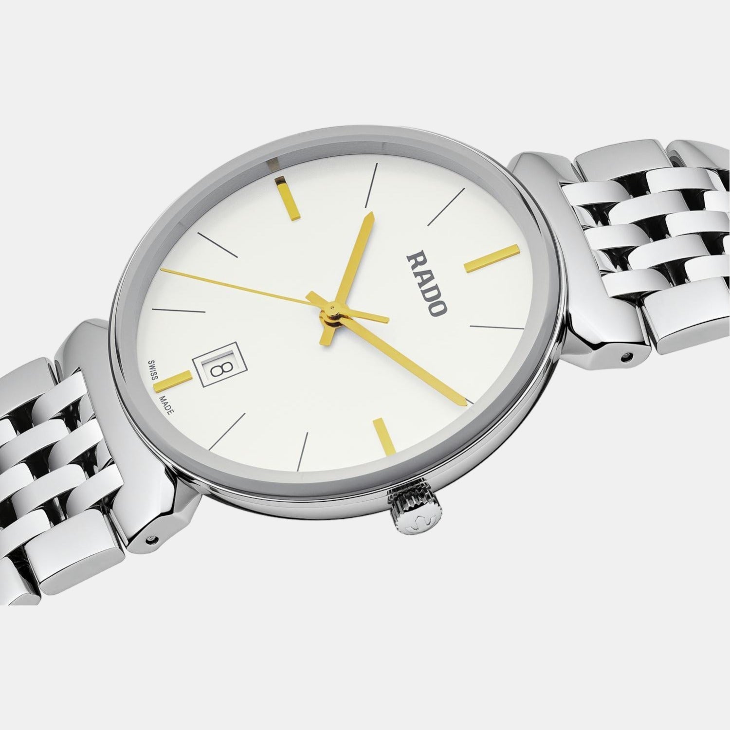 Rado Florence Men Quartz White Dial Analog Stainless Steel Watch R48912013 - view 2