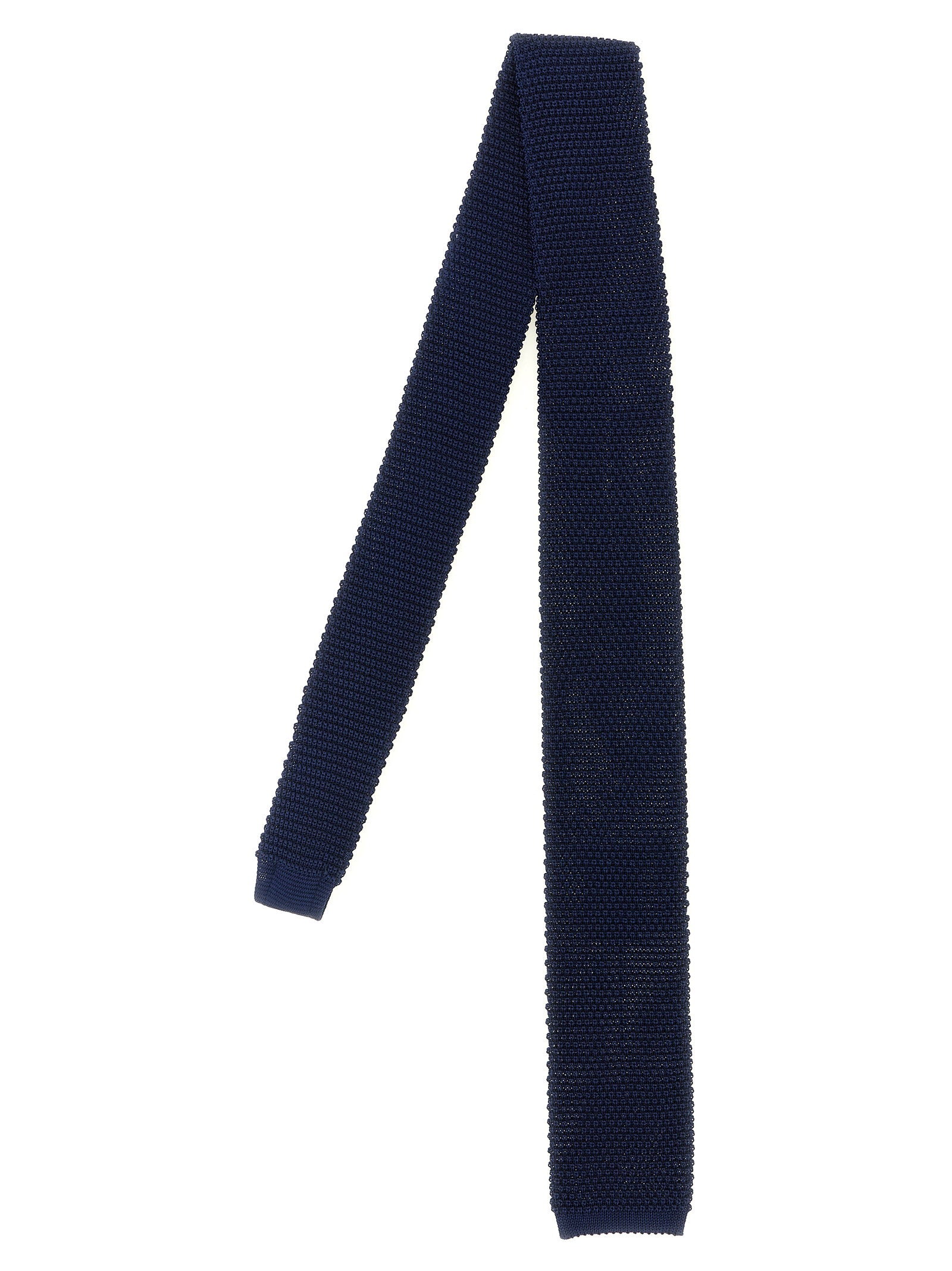 Brunello Cucinelli Silk Knit Tie – 100% silk