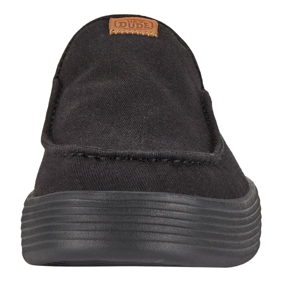 HEYDUDE shoes Austin Workwear - Black/Black – Men's - view 4