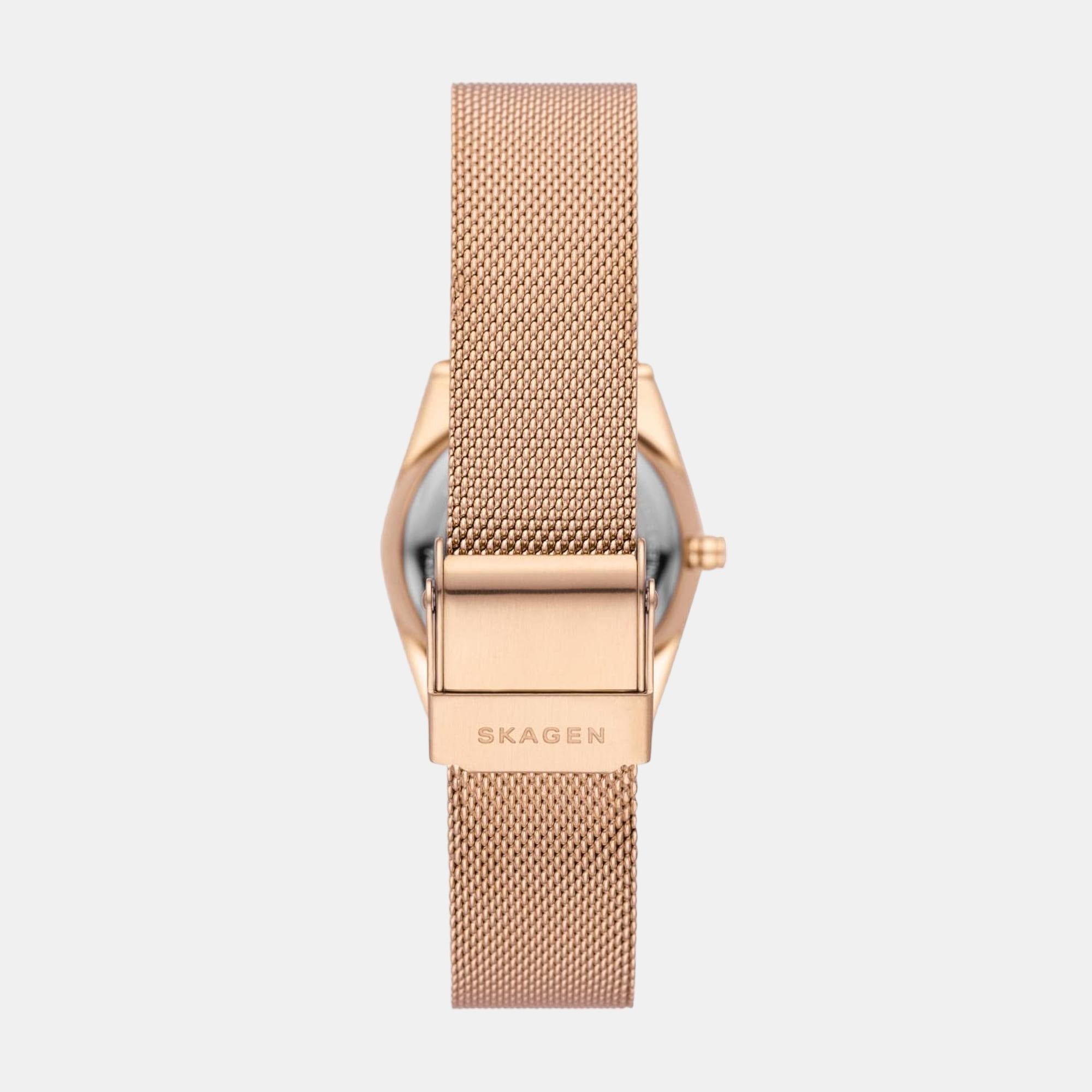 Skagen Grenen Lille Solar Powered Women Solar White Dial Analog Stainless Steel Watch SKW3078 - view 3