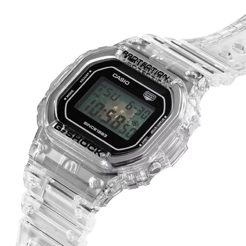 Casio G-Shock G-SHOCK 40th Anniversary CLEAR REMIX 5000 Series Transparent Dial Men 42.8mm G1438 DW-5040RX-7 - view 3
